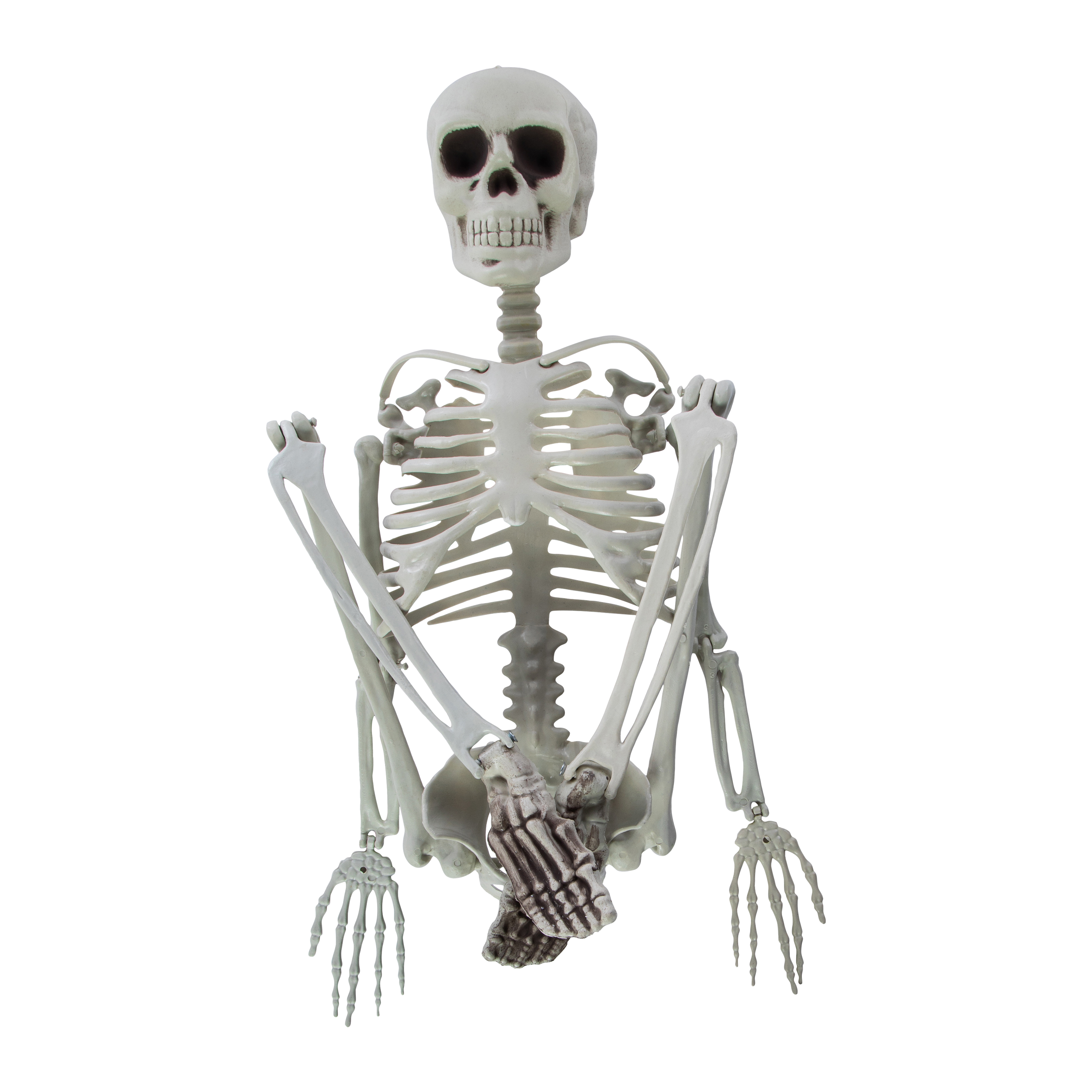Posable Skeleton Halloween Decor 4.5ft