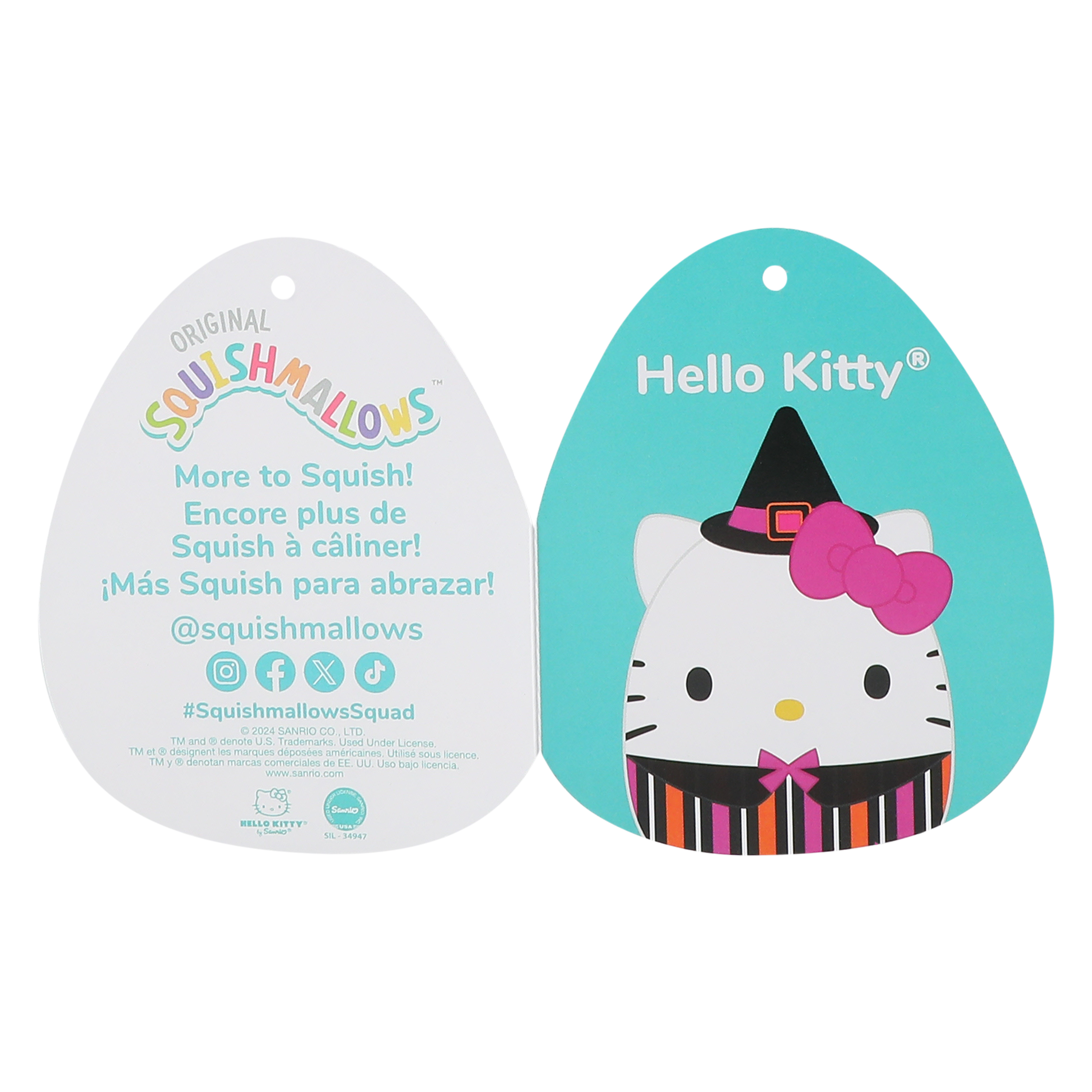 Halloween Hello Kitty And Friends® Squishmallows™ 6.5in