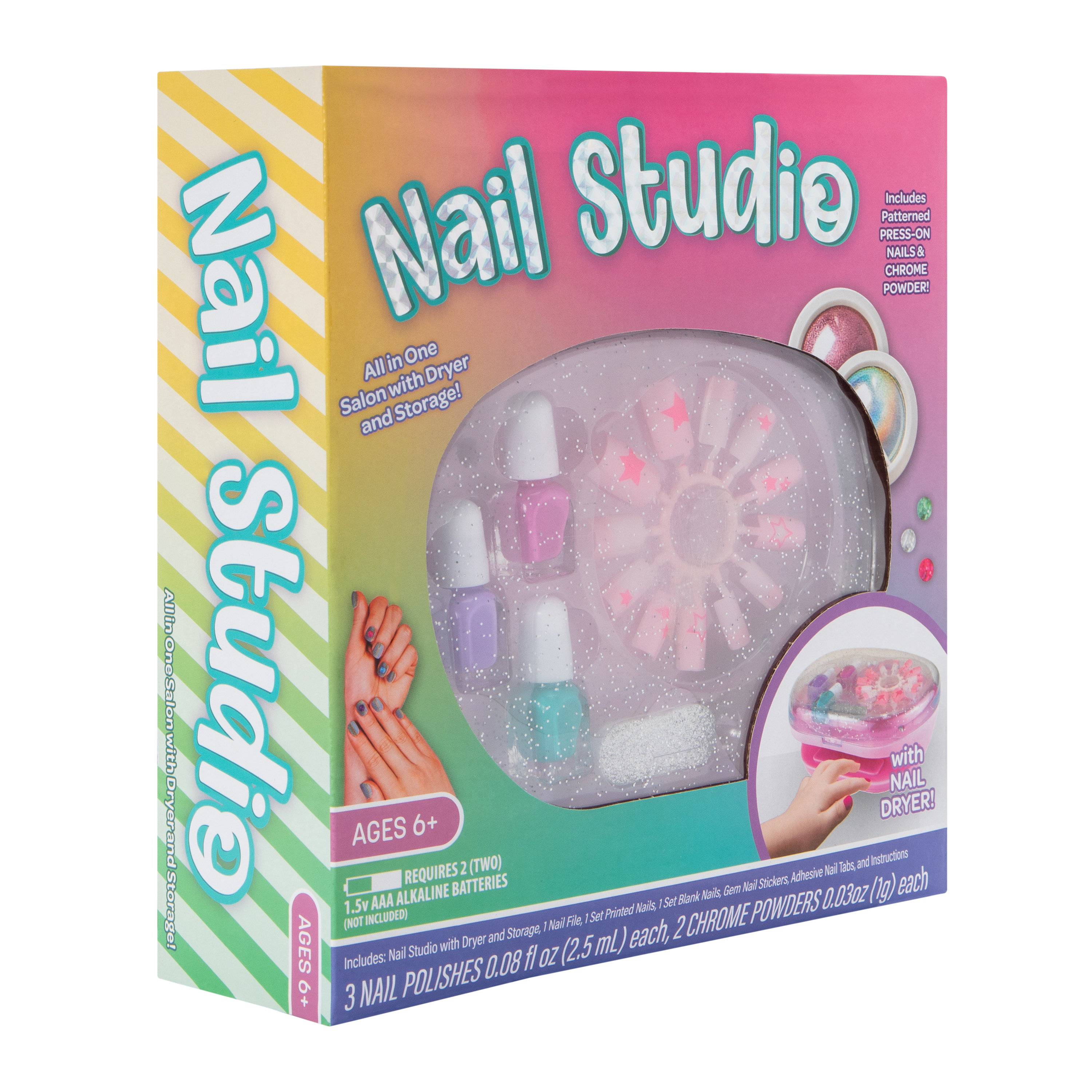 Nail Studio Set With Nail Dryer | Five Below