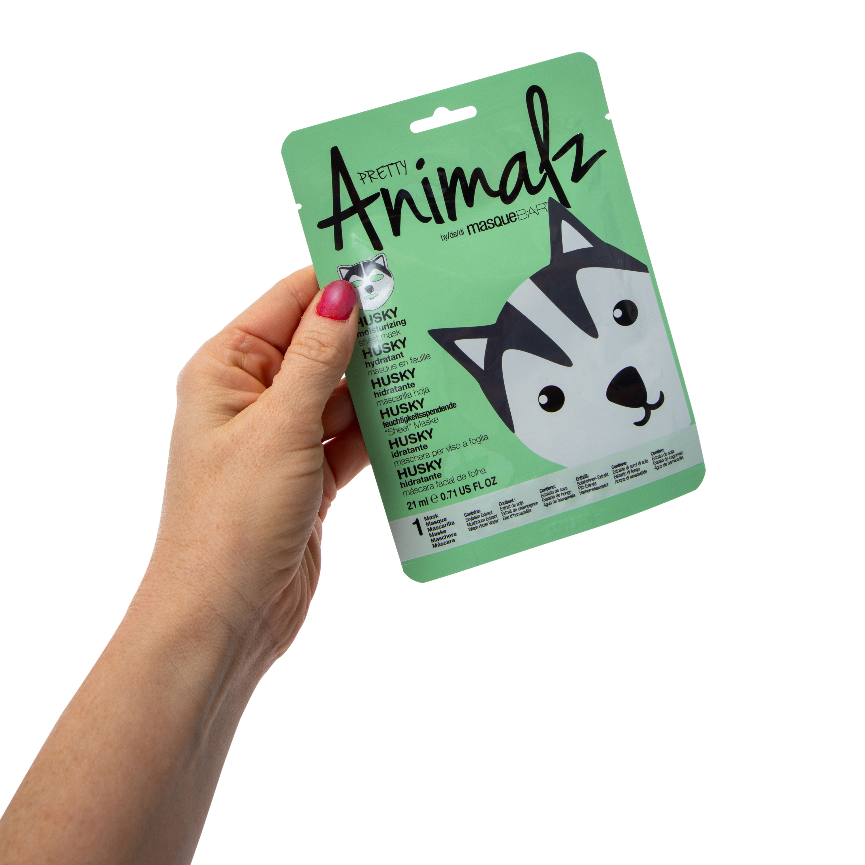 Masque BAR™ Pretty Animalz Husky Moisturizing Sheet Mask 0.71oz