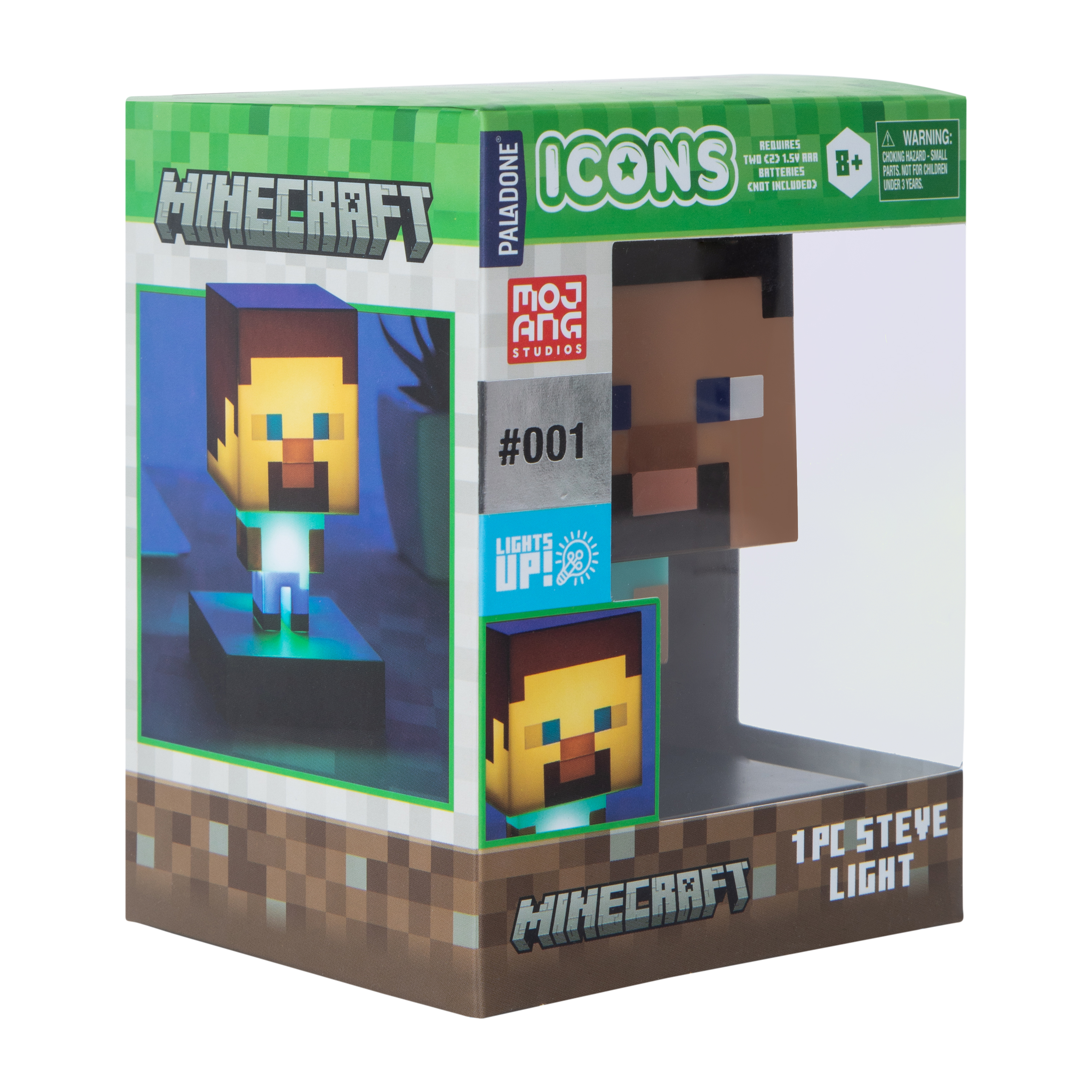 Icons Minecraft Steve Light 1-Piece