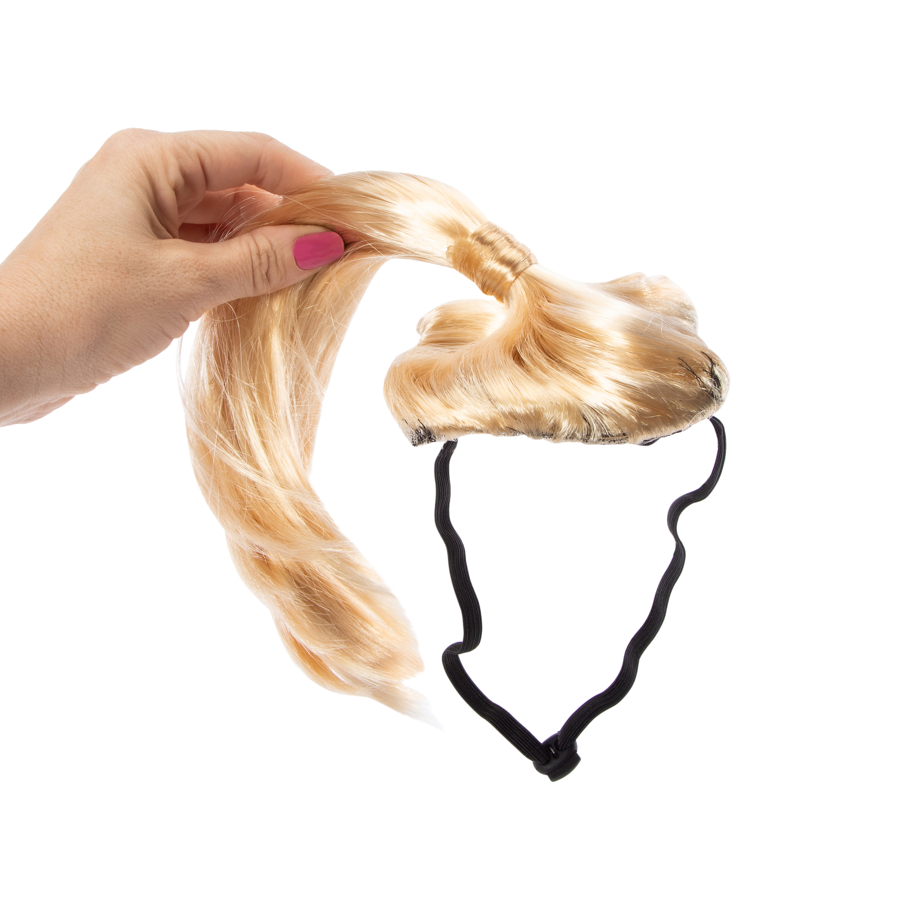 Pet Costume Blonde Ponytail Wig