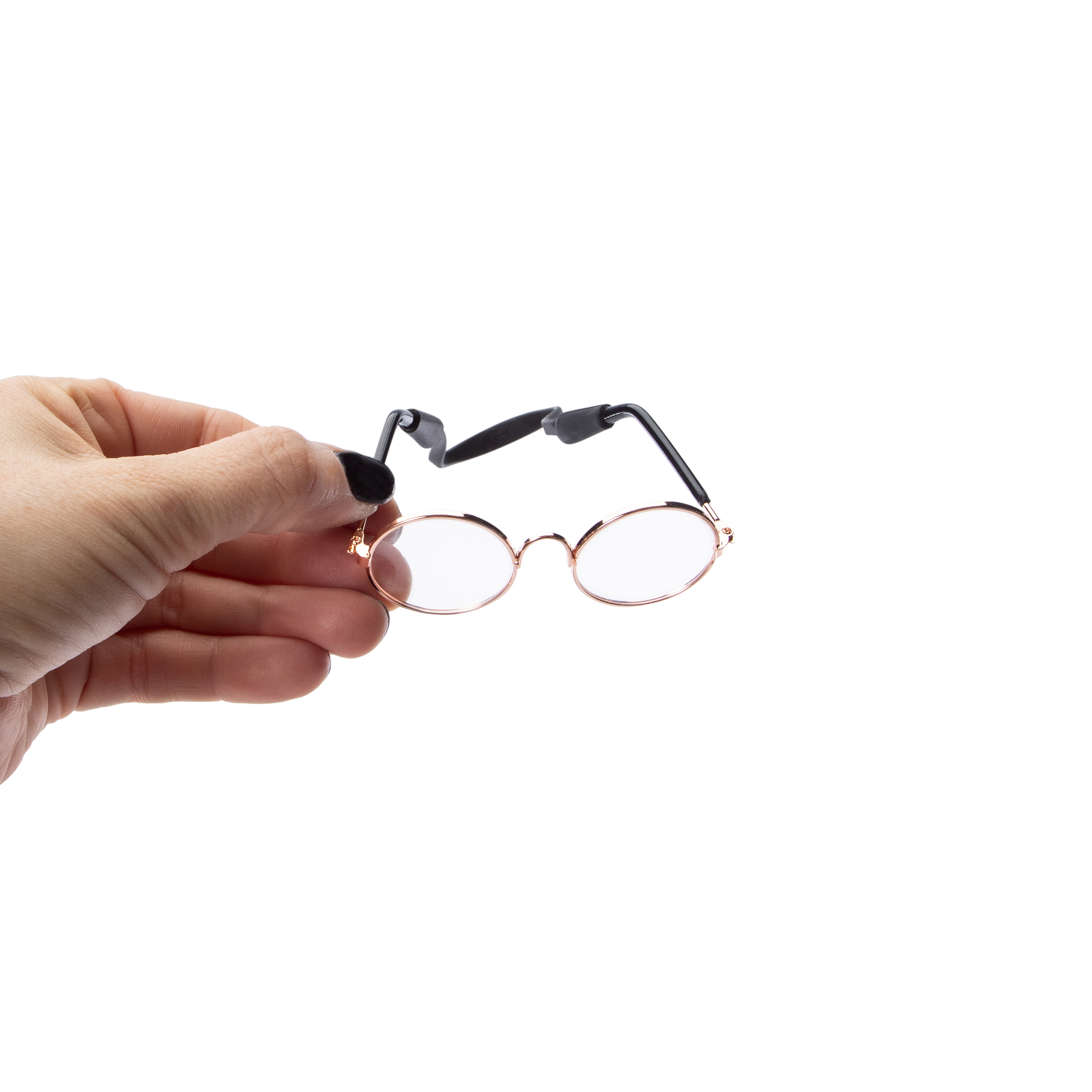 Pet Costume Granny Wig & Glasses