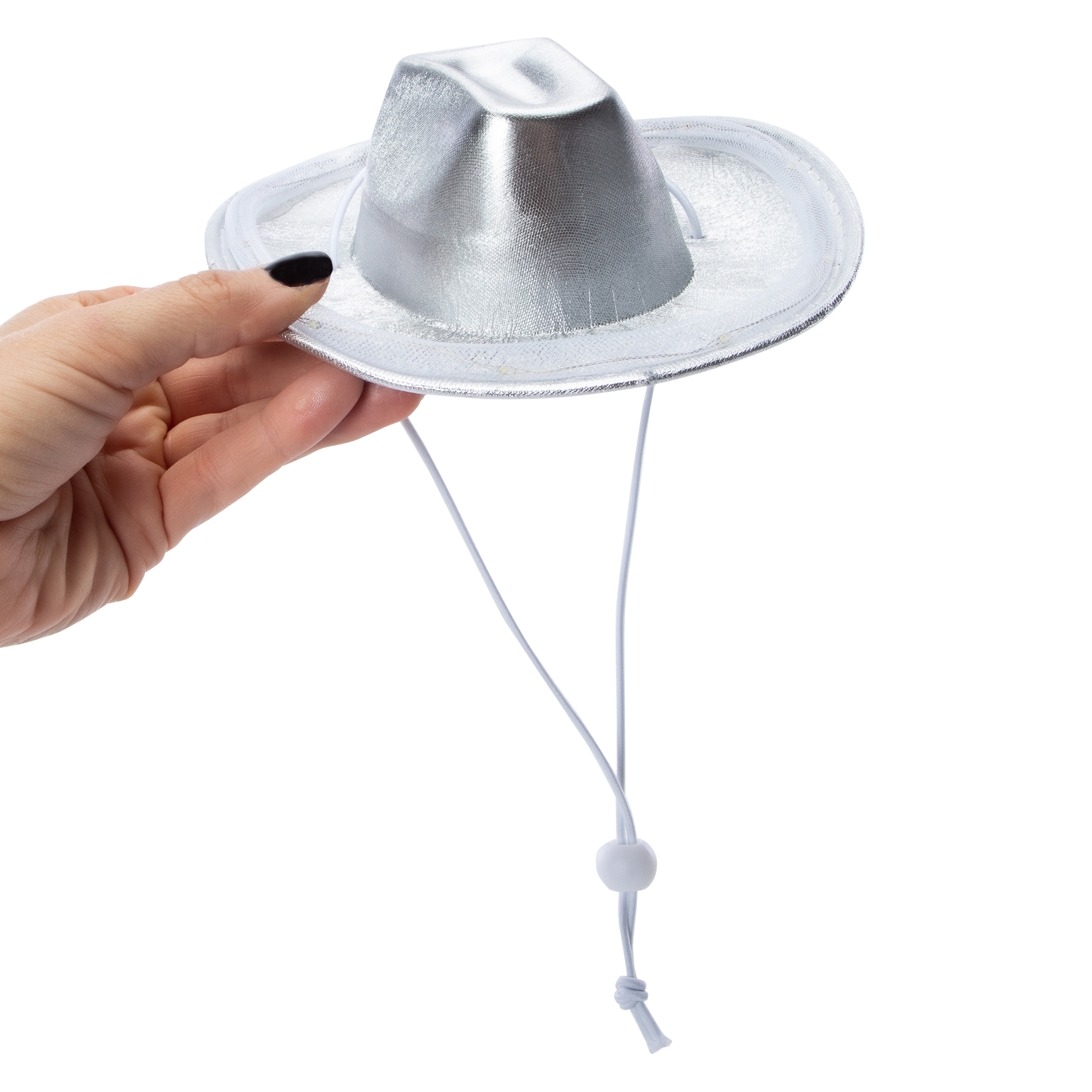 LED Pet Costume Cowboy Hat - XS/S