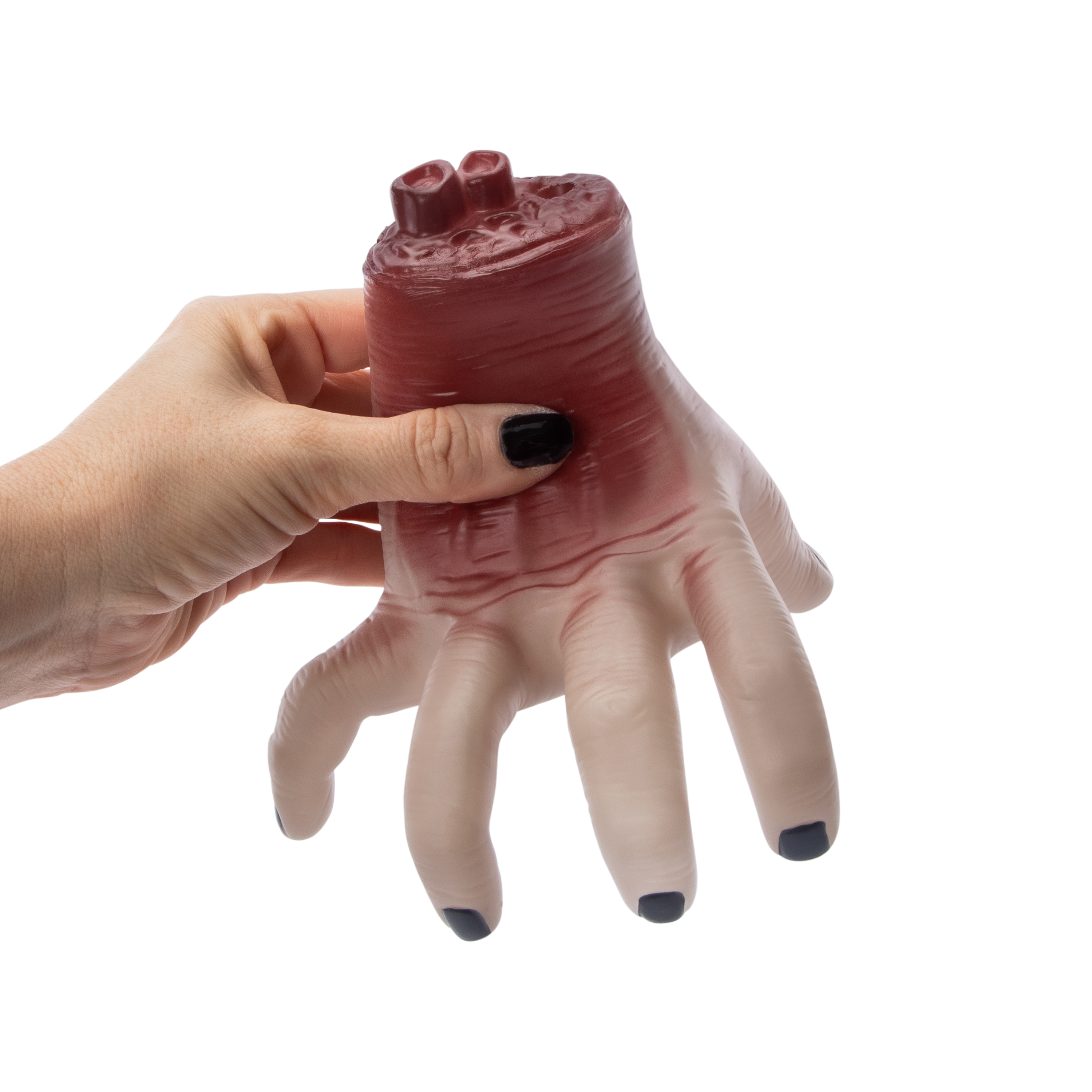 Creepy Hand Squeaker Dog Toy 6in x 6.5in