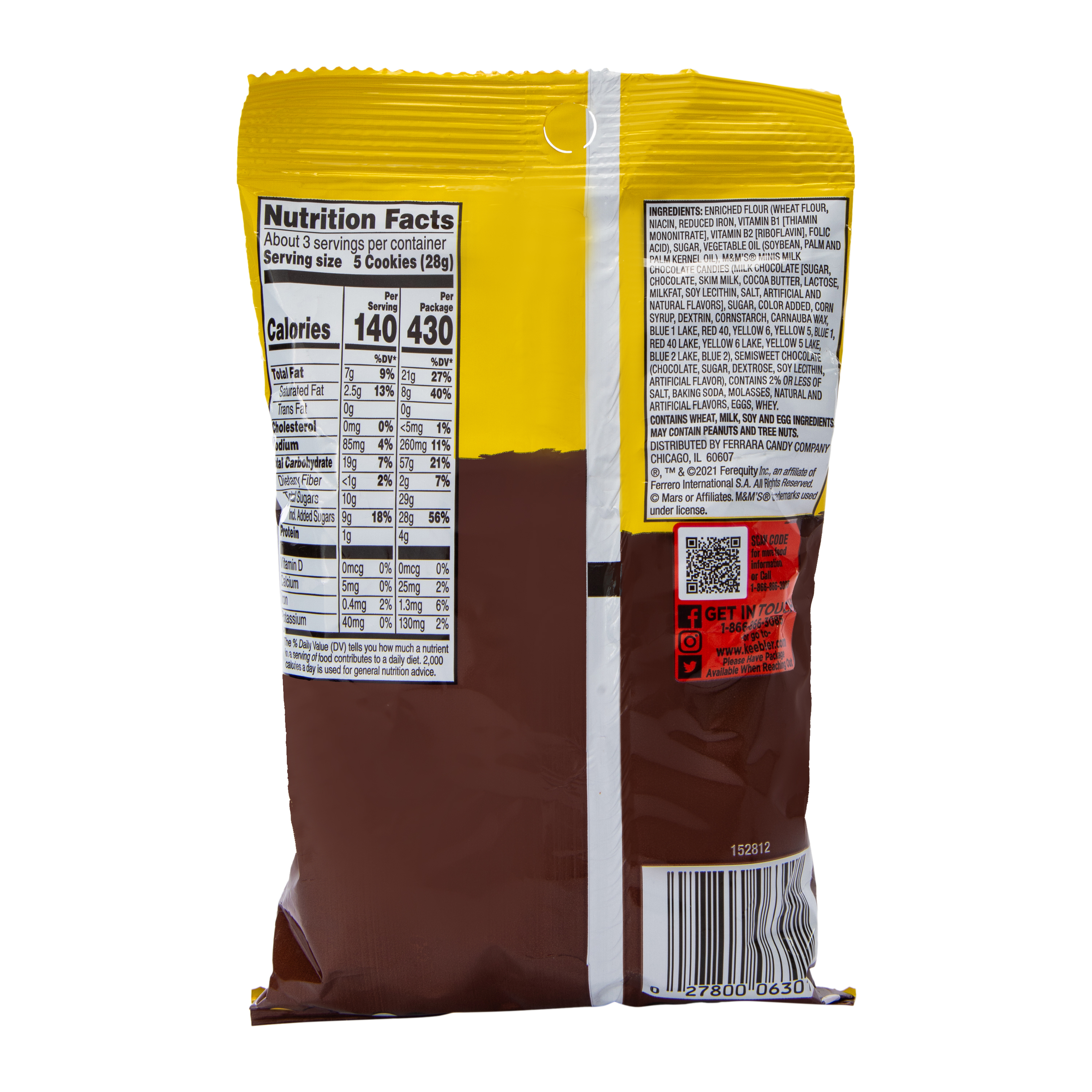 Keebler® Chips Deluxe® With M&M's® Minis Cookies 3oz