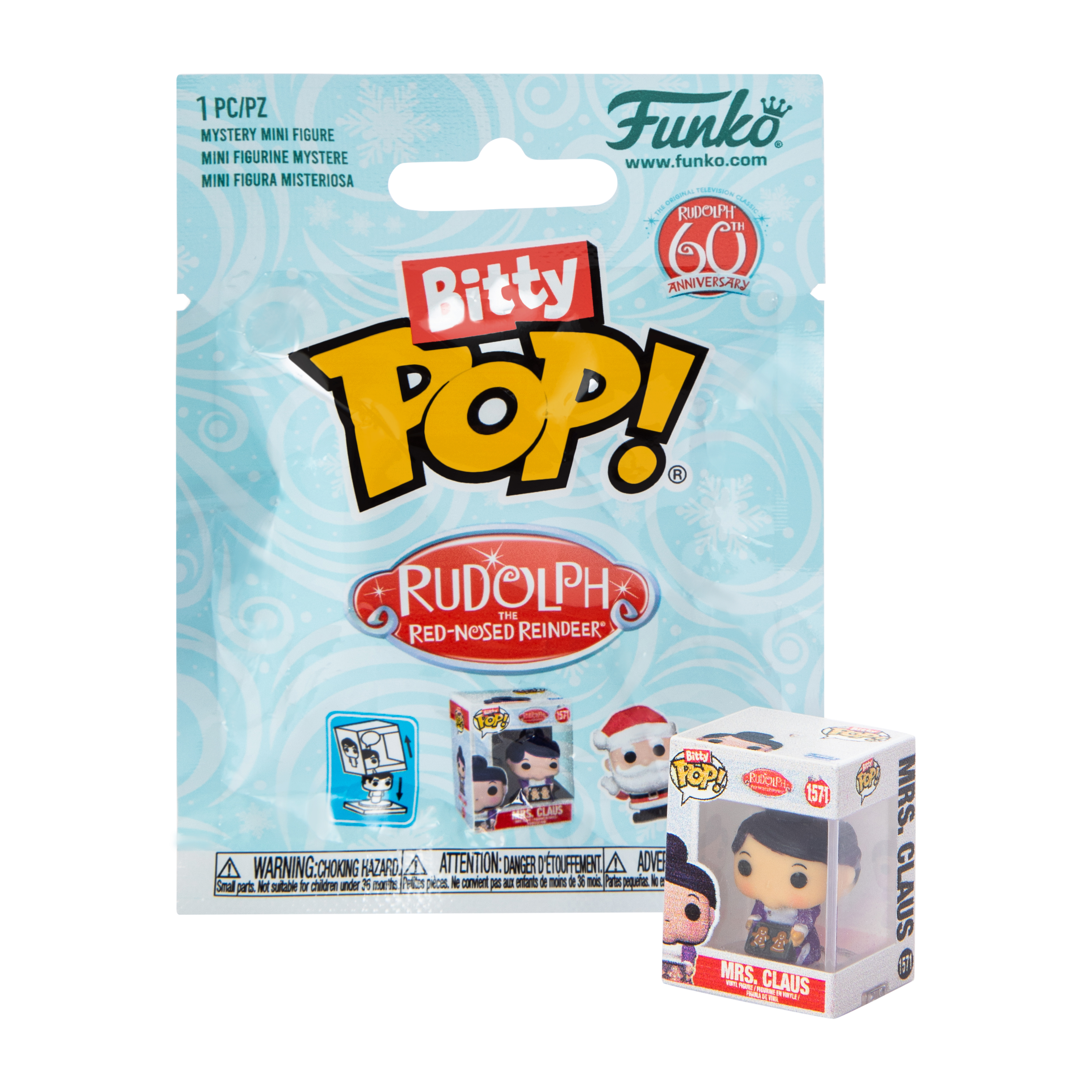 Funko Bitty Pop!® Rudolph The Red Nosed Reindeer Mystery Mini Figure