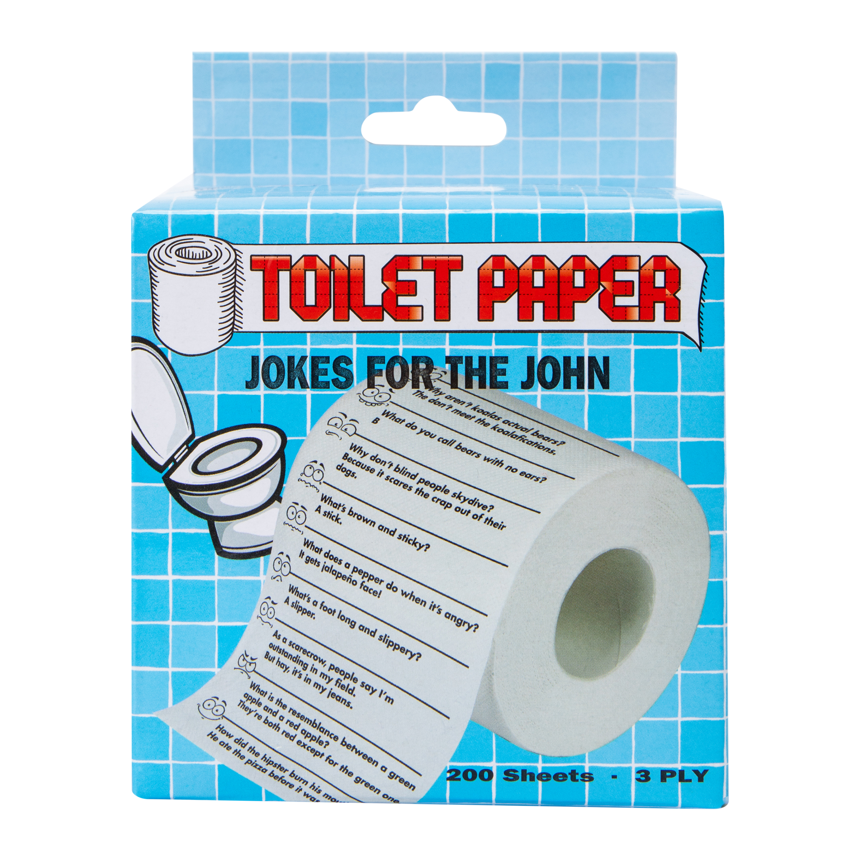 Toilet Paper Jokes For The John 200-Sheets