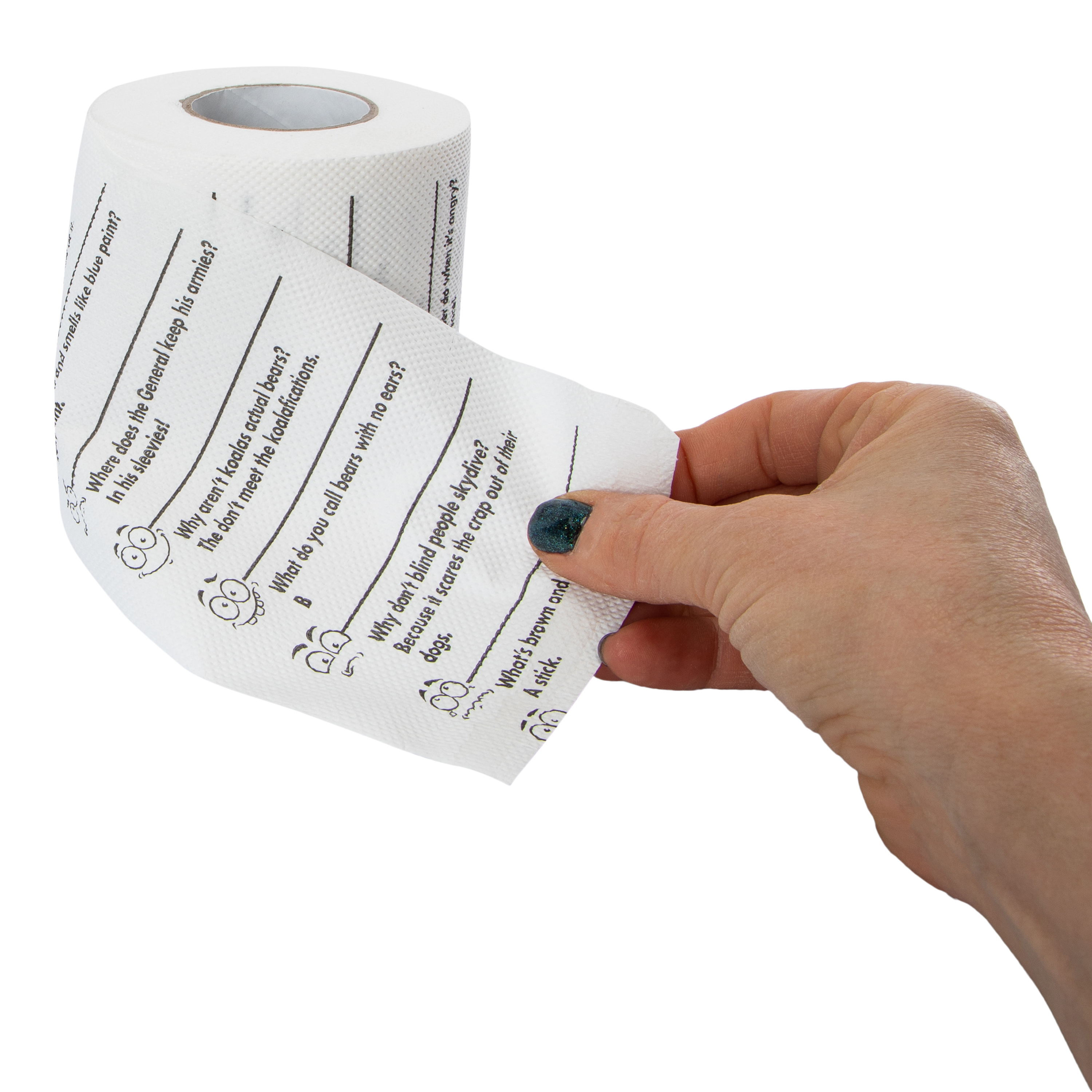 Toilet Paper Jokes For The John 200-Sheets