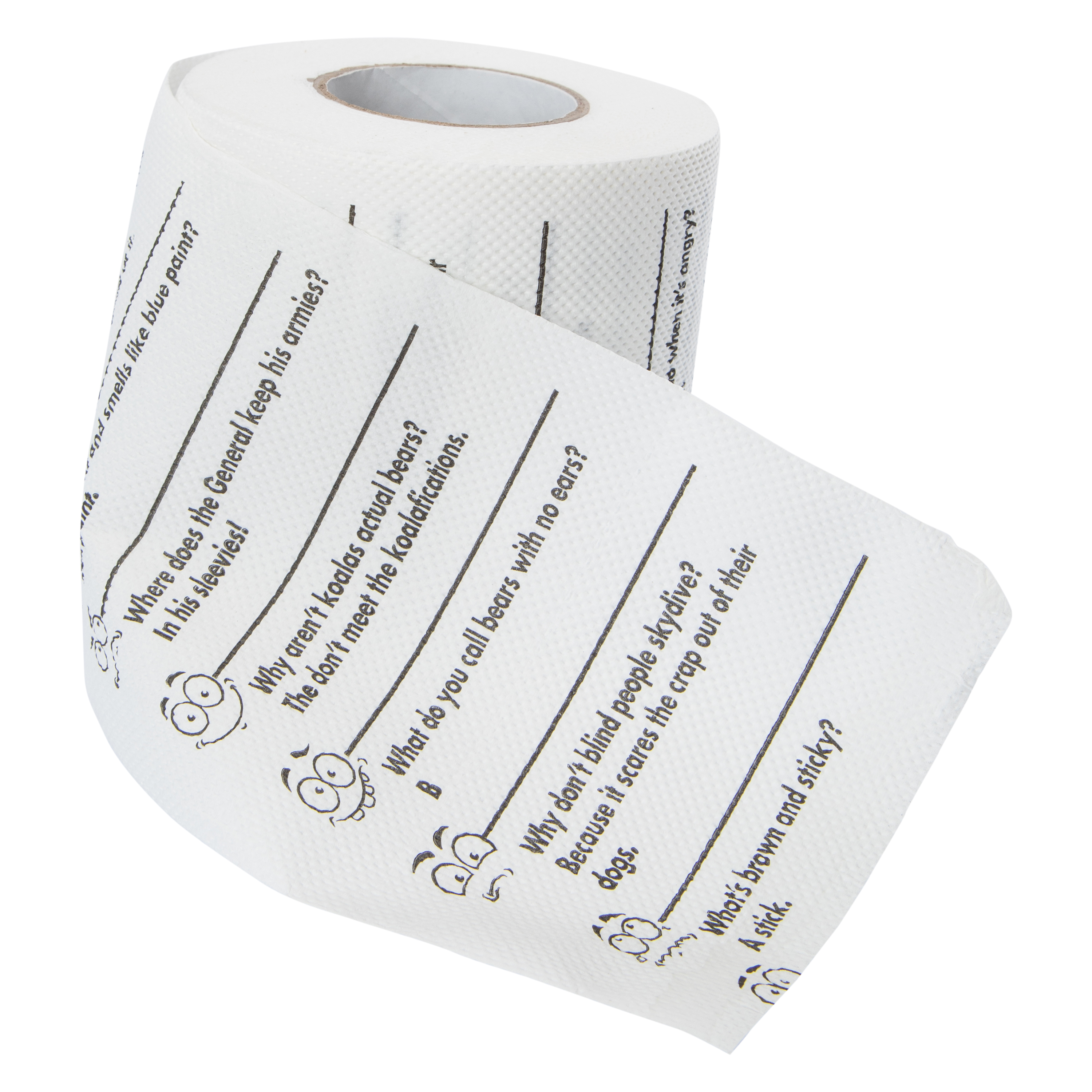 Toilet Paper Jokes For The John 200-Sheets