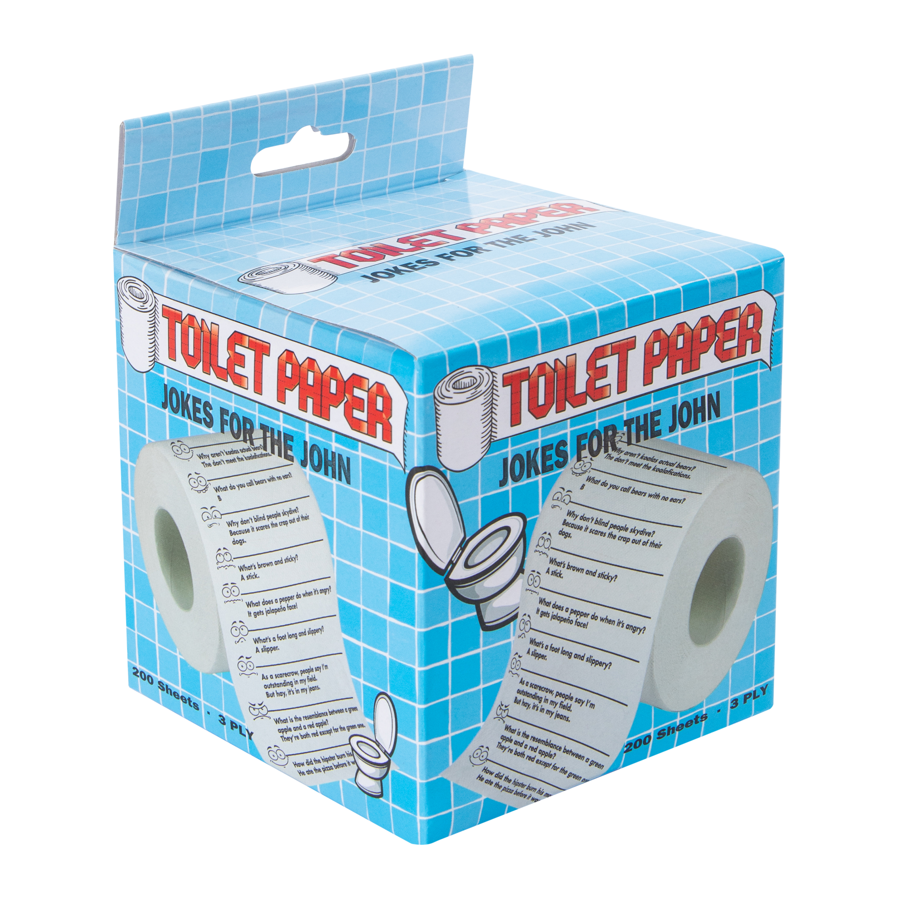 Toilet Paper Jokes For The John 200-Sheets