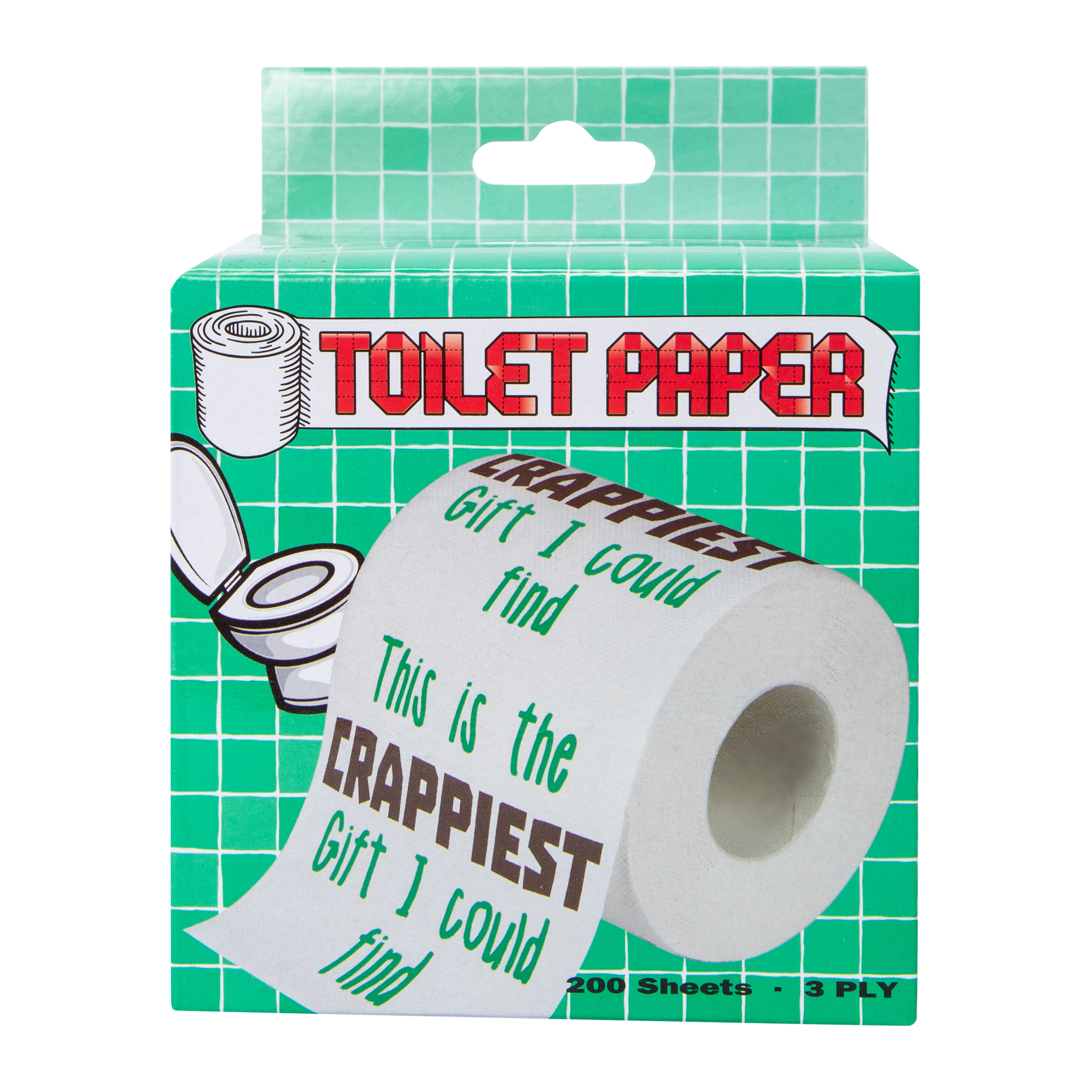 'This Is The Crappiest Gift I Could Find' Toilet Paper 200-Sheets