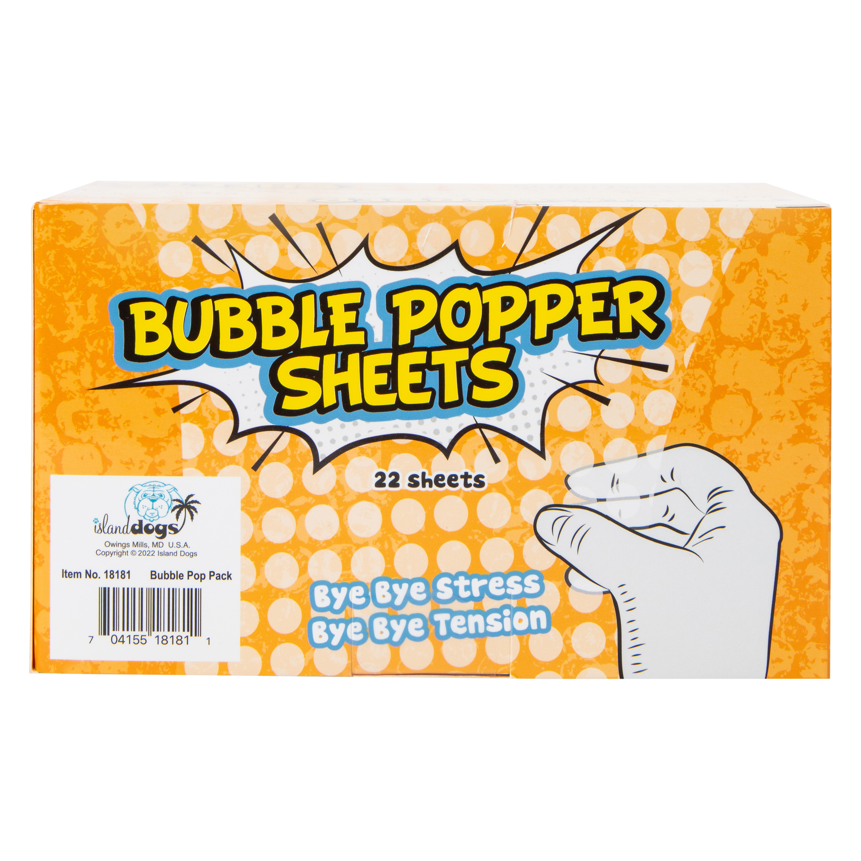 Bubble Popper Sheets 22-Count