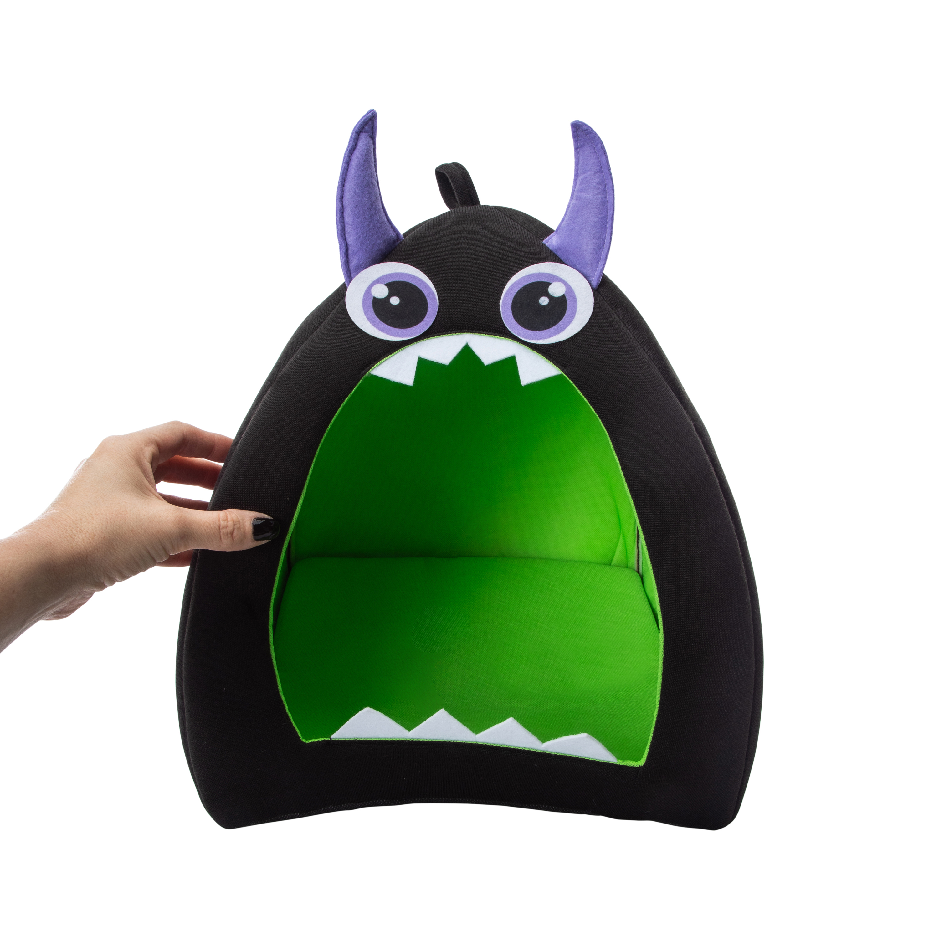 Halloween Monster Mouth Pet Hut 12.5in x 15in