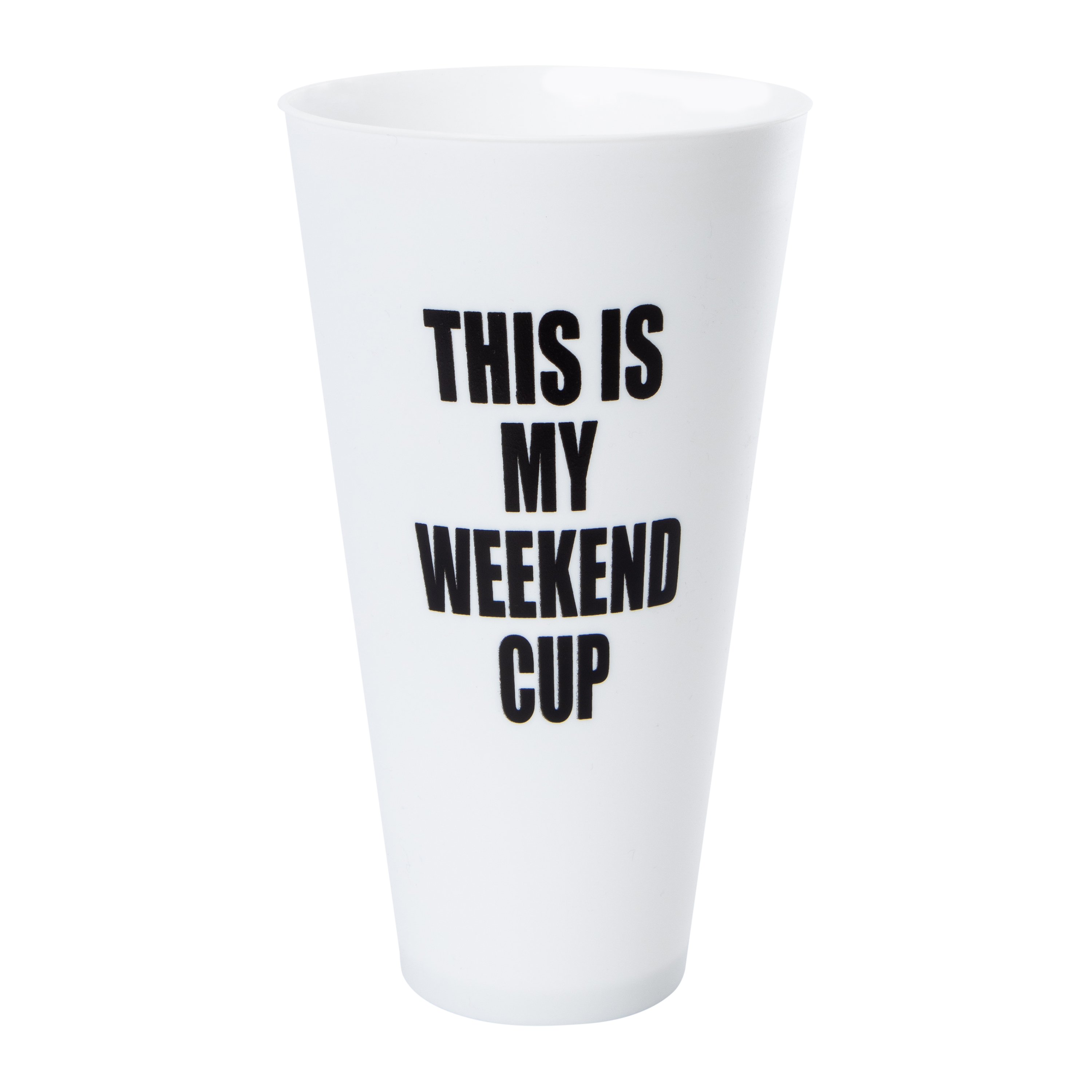 'This Is My Weekend' Plastic Cup 46oz