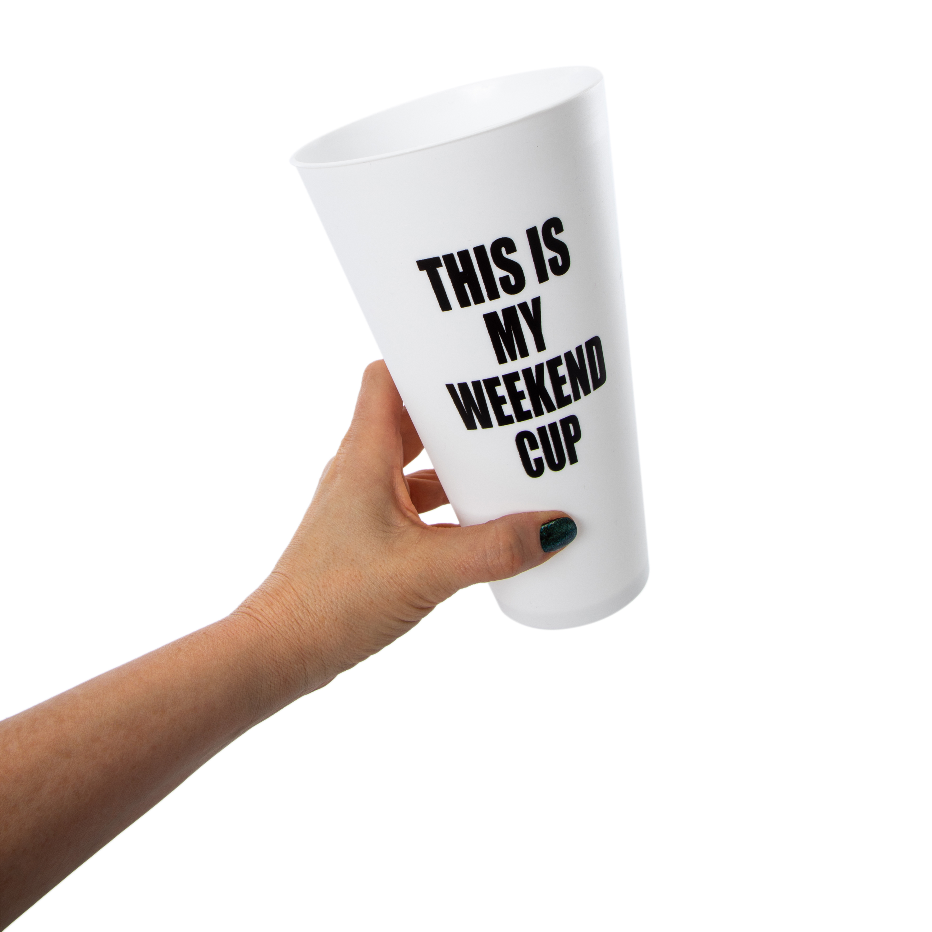 'This Is My Weekend' Plastic Cup 46oz