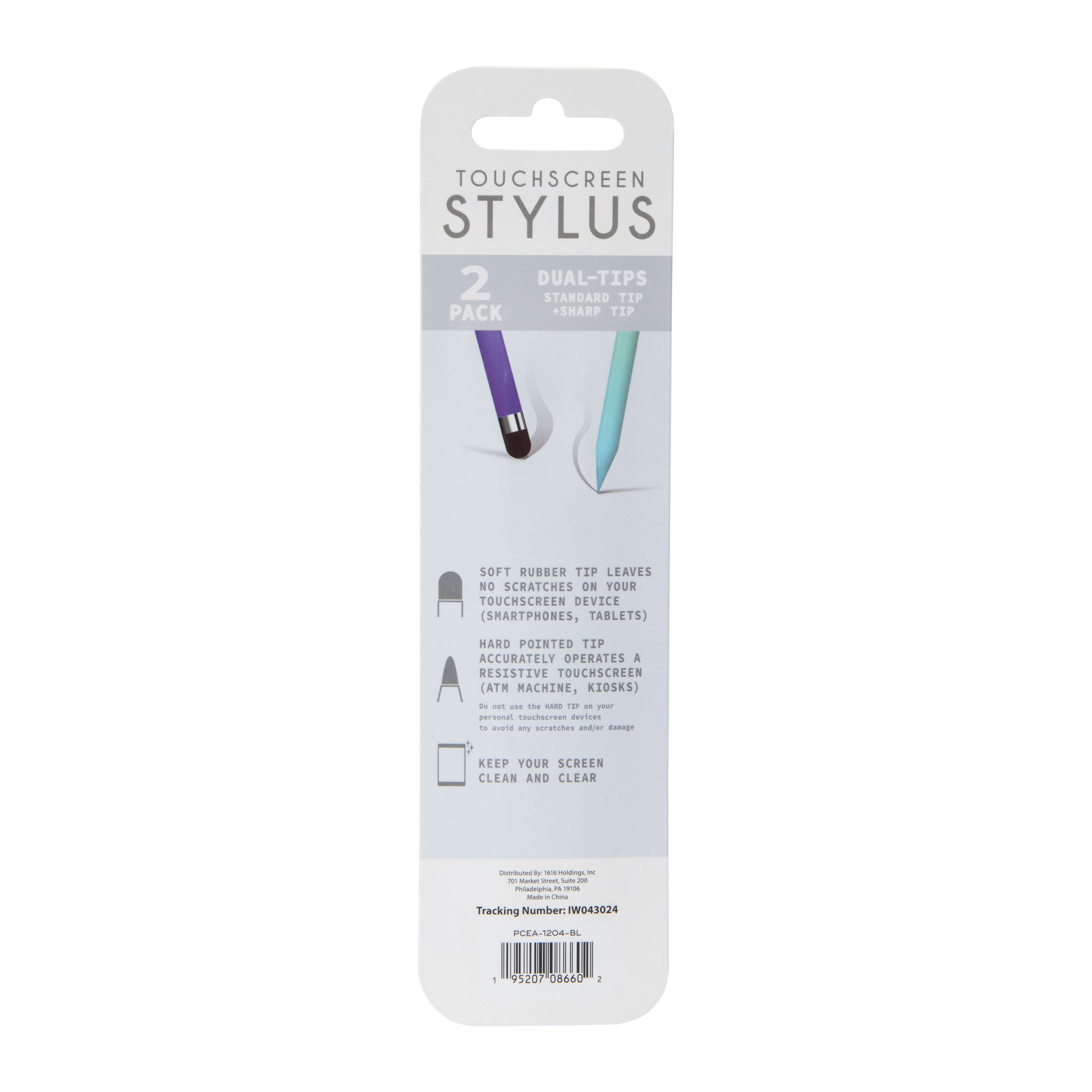 Touchscreen Stylus 2-Count