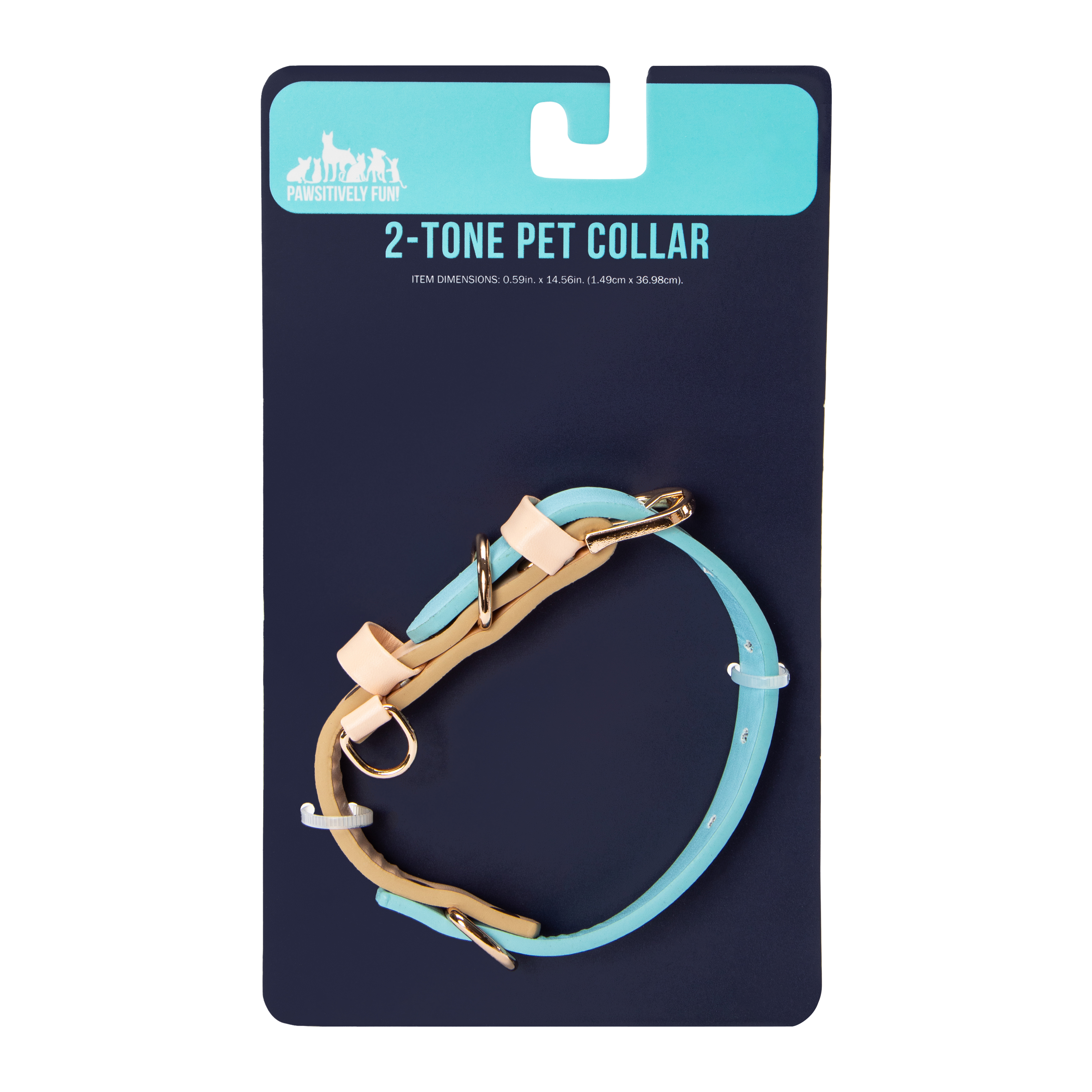 Pawsitively Fun! 2-Tone Pet Collar I Five Below