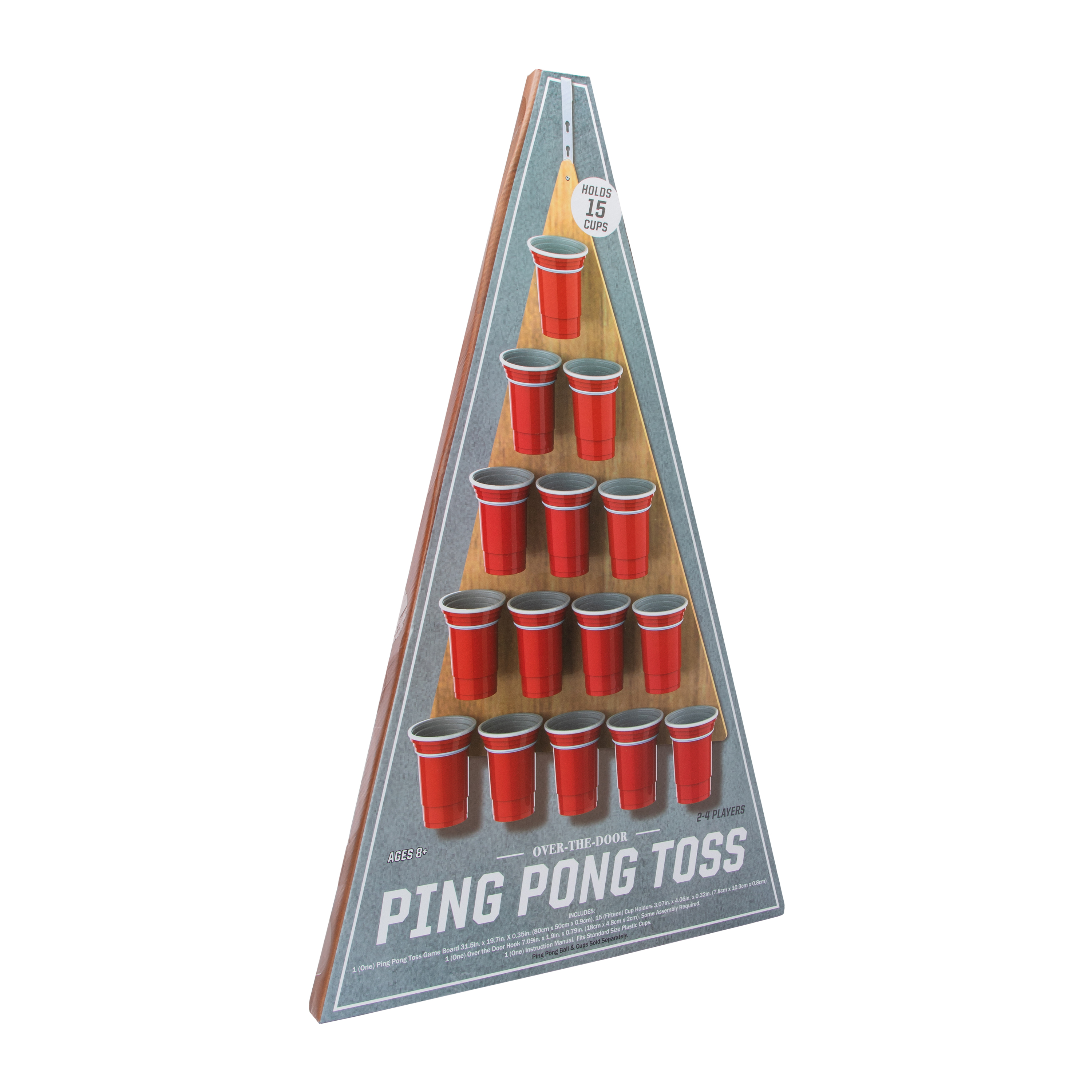 Over-The-Door Ping Pong Toss Game