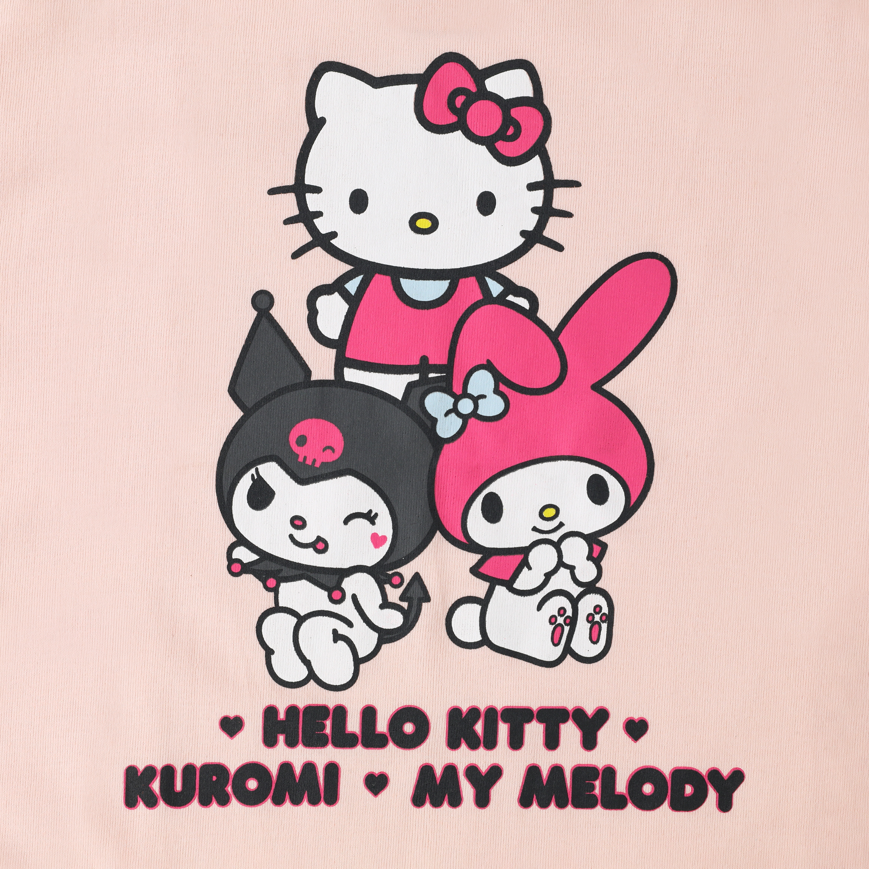 Hello Kitty®, Kuromi & My Melody Graphic Tee