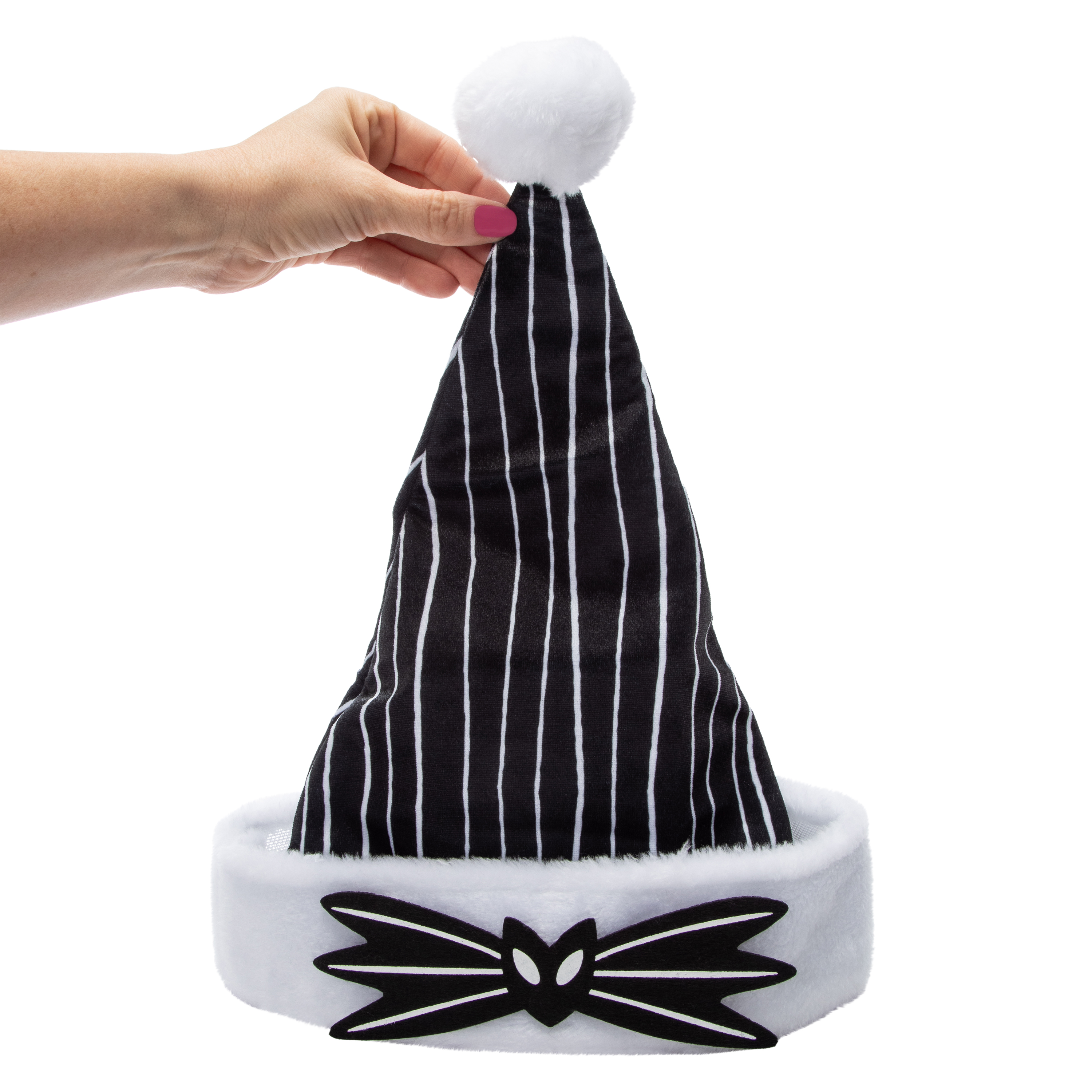 Disney Tim Burton's The Nightmare Before Christmas Jack Skellington Santa Hat