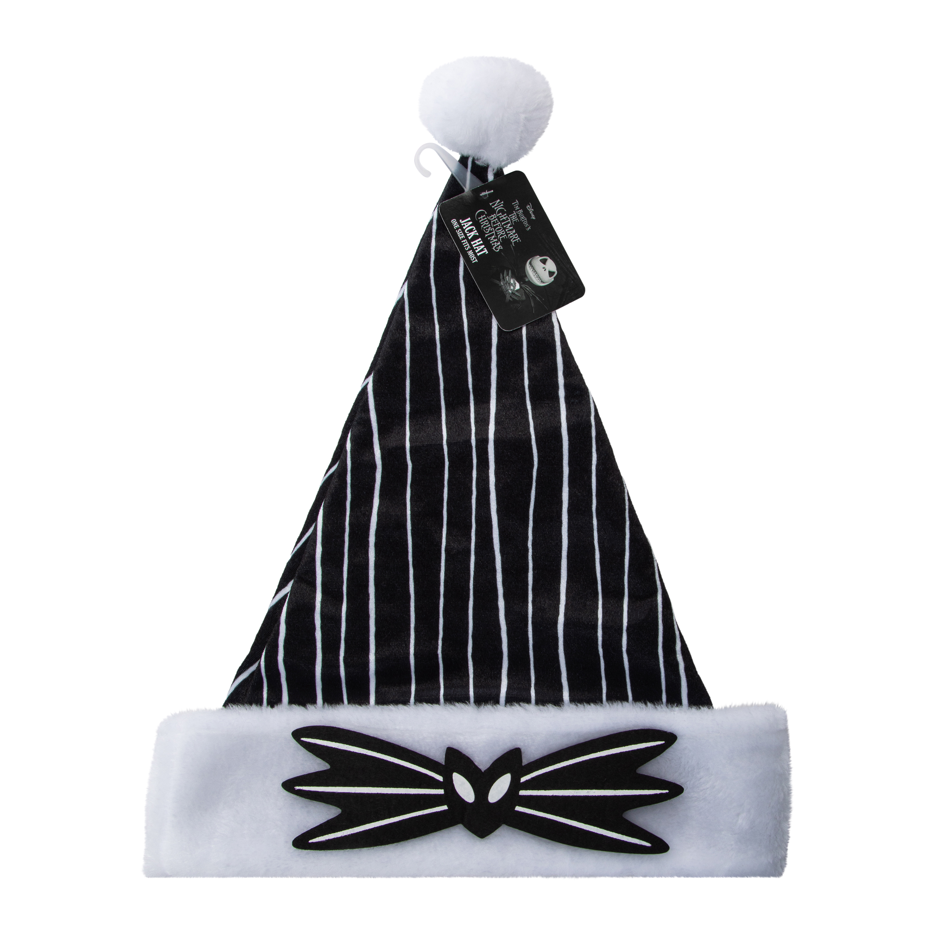 Disney Tim Burton's The Nightmare Before Christmas Jack Skellington Santa Hat