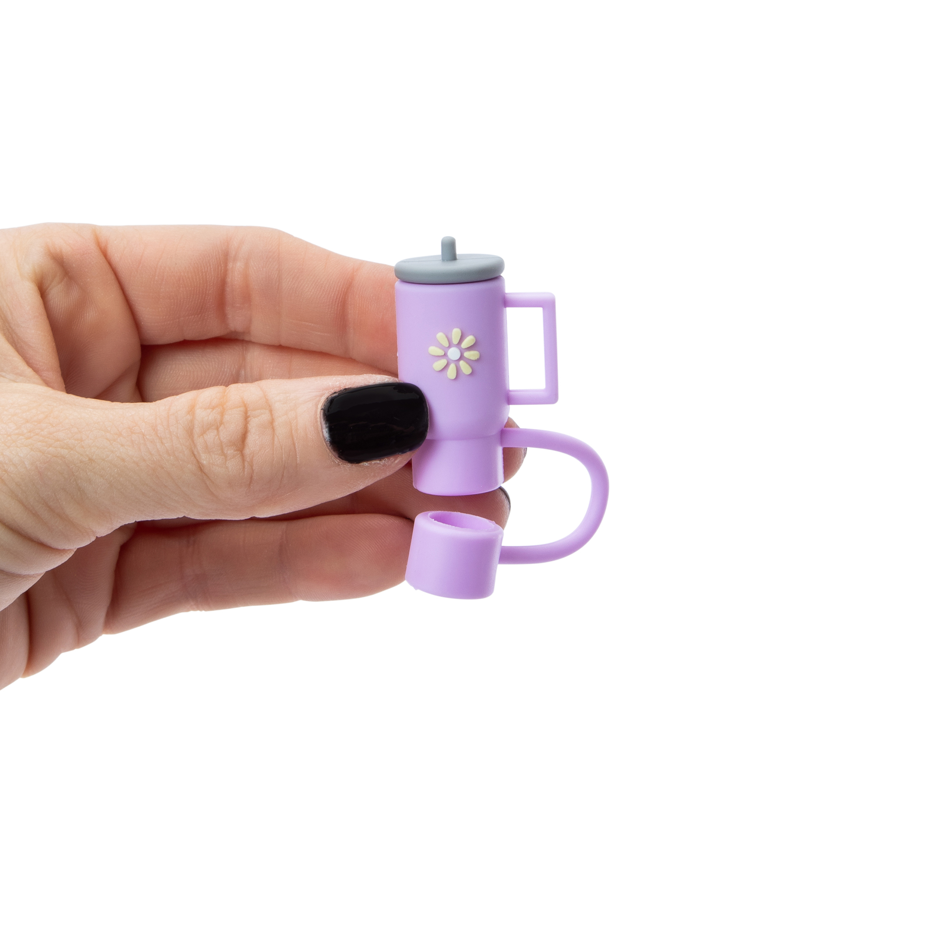 Tumbler Straw Toppers 4-Count