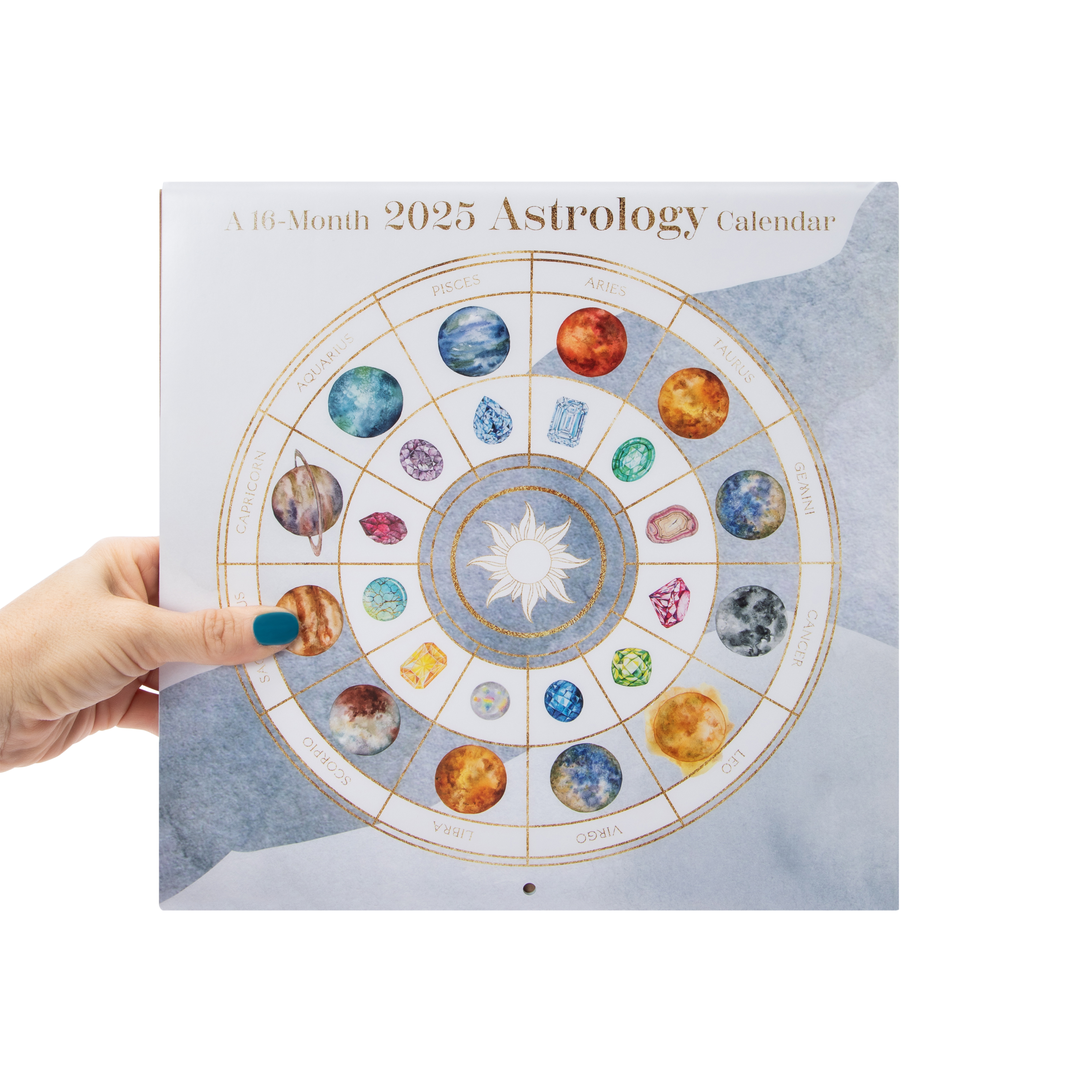 Trendy 16-Month 2025 Calendar