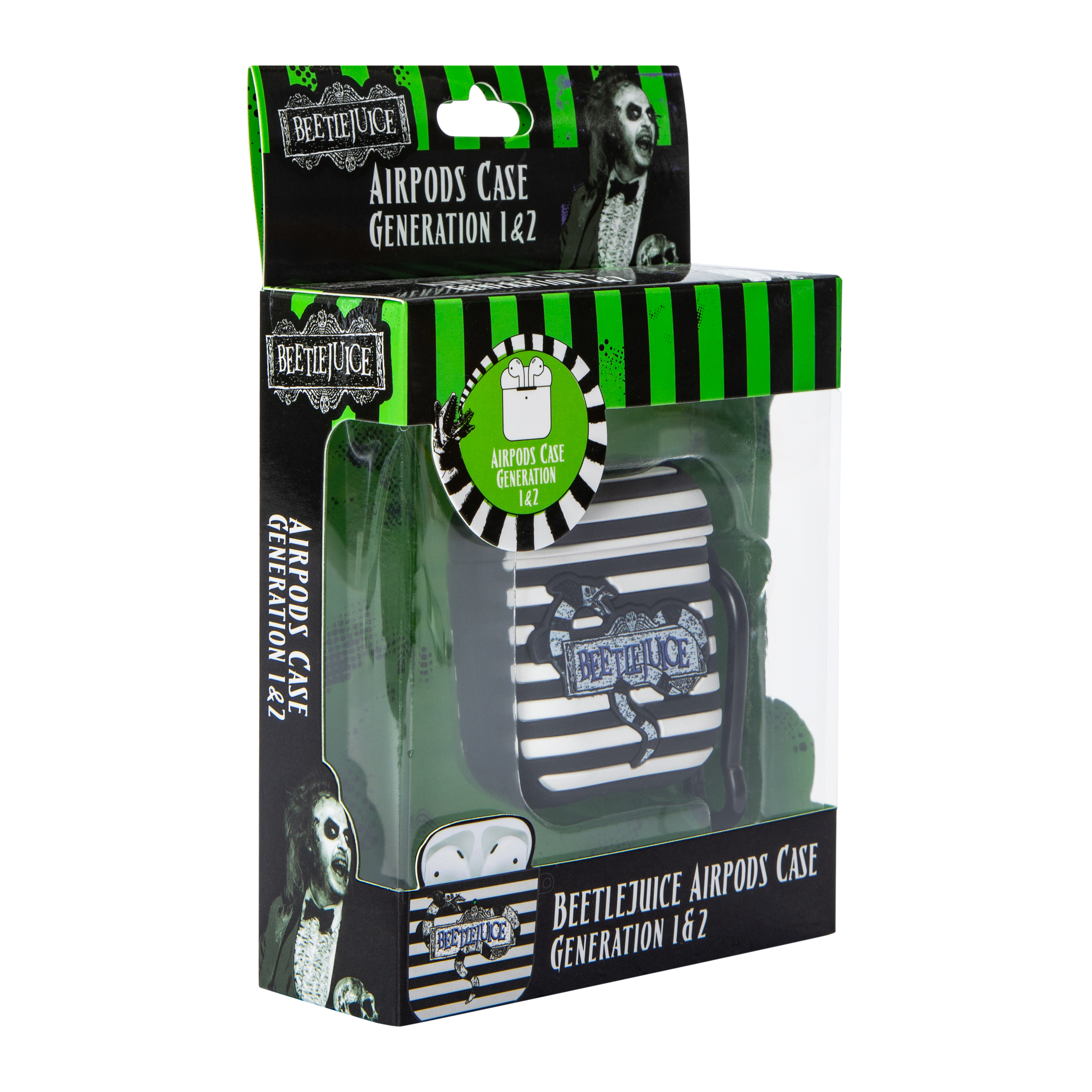 Beetlejuice Earbuds Case Cover For AirPods® Gen 1/Gen 2