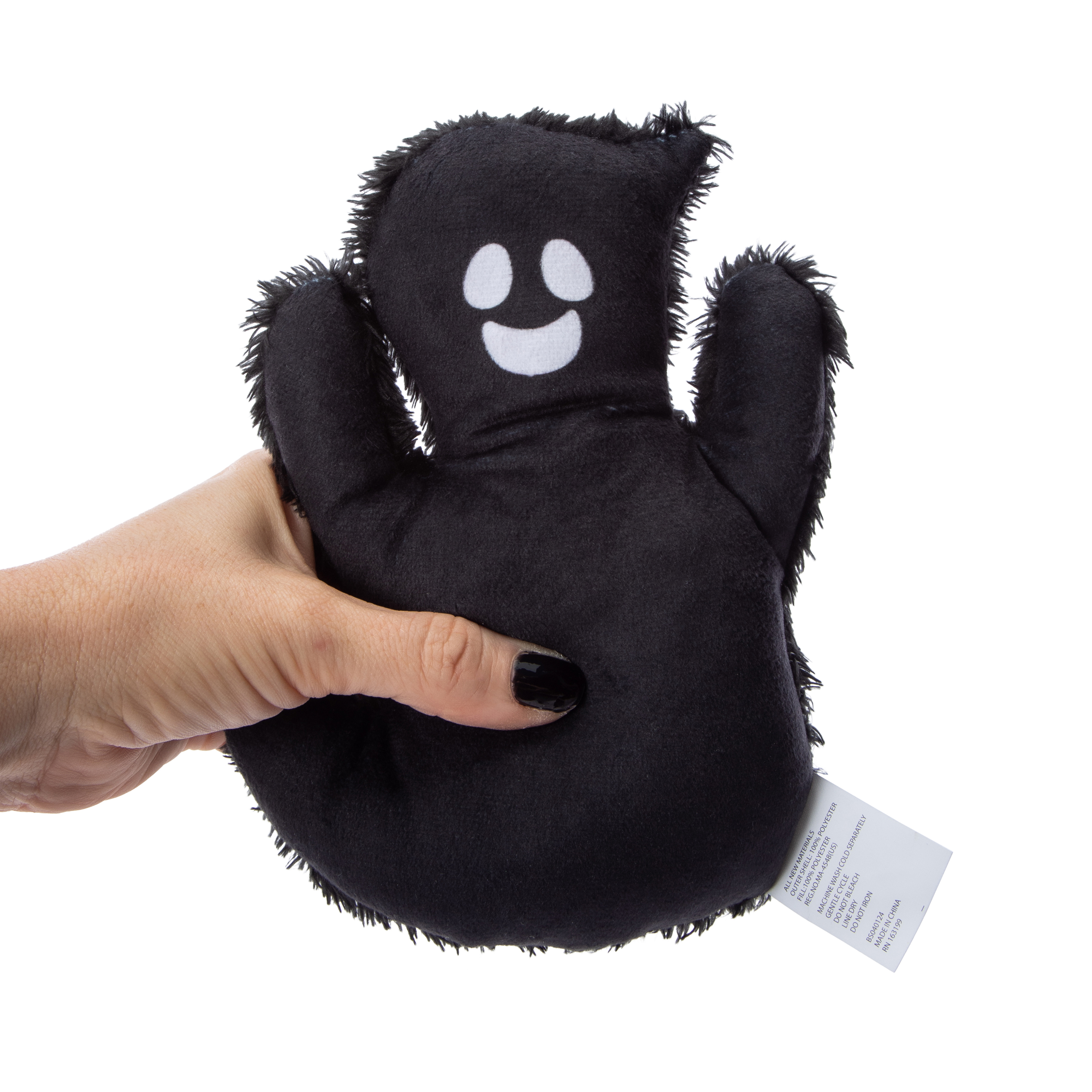 Ghost Dog Toy With Squeaker 6in x 7.5in