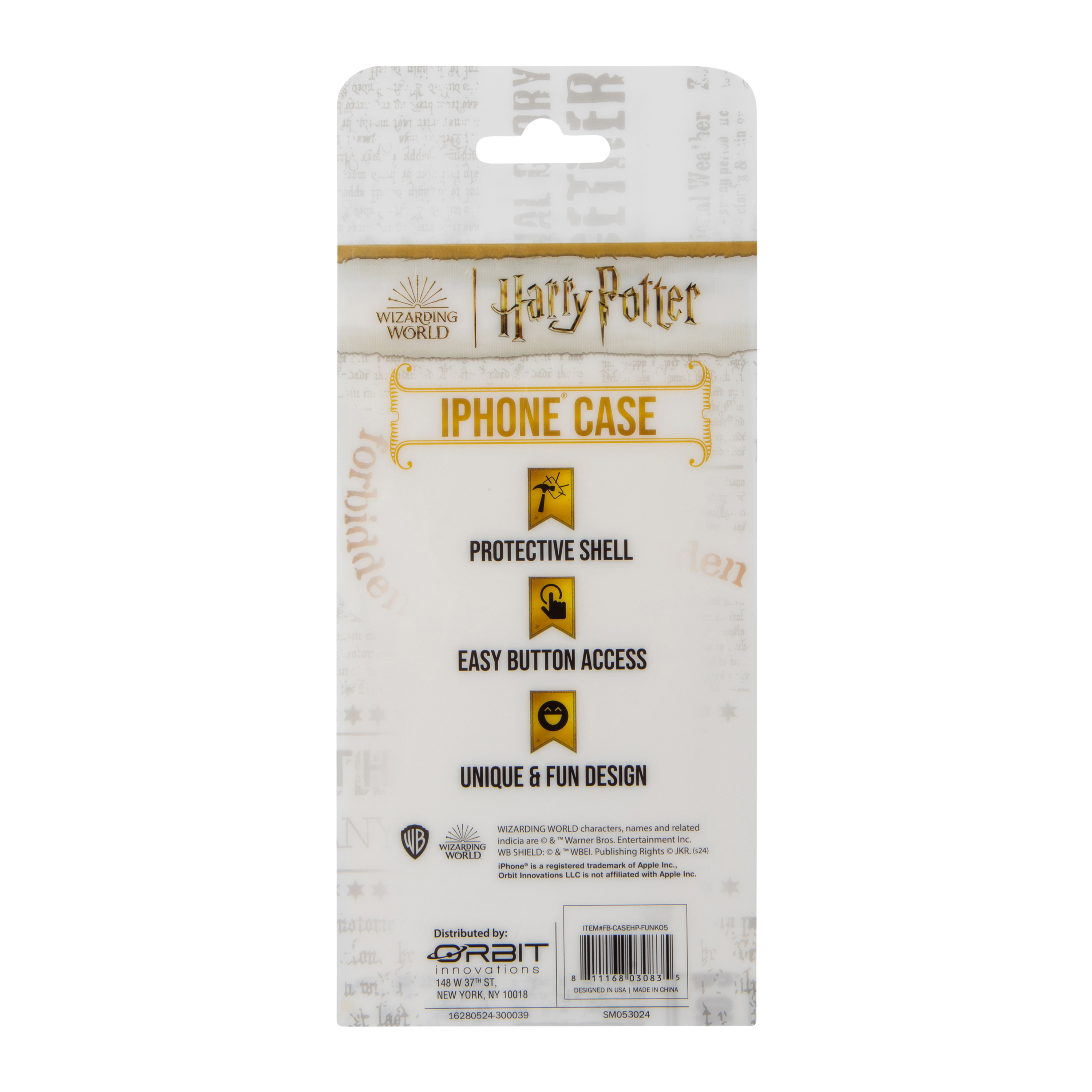 iPhone 15®/14® Harry Potter™ Charm Phone Case - Wireless Charging Compatible