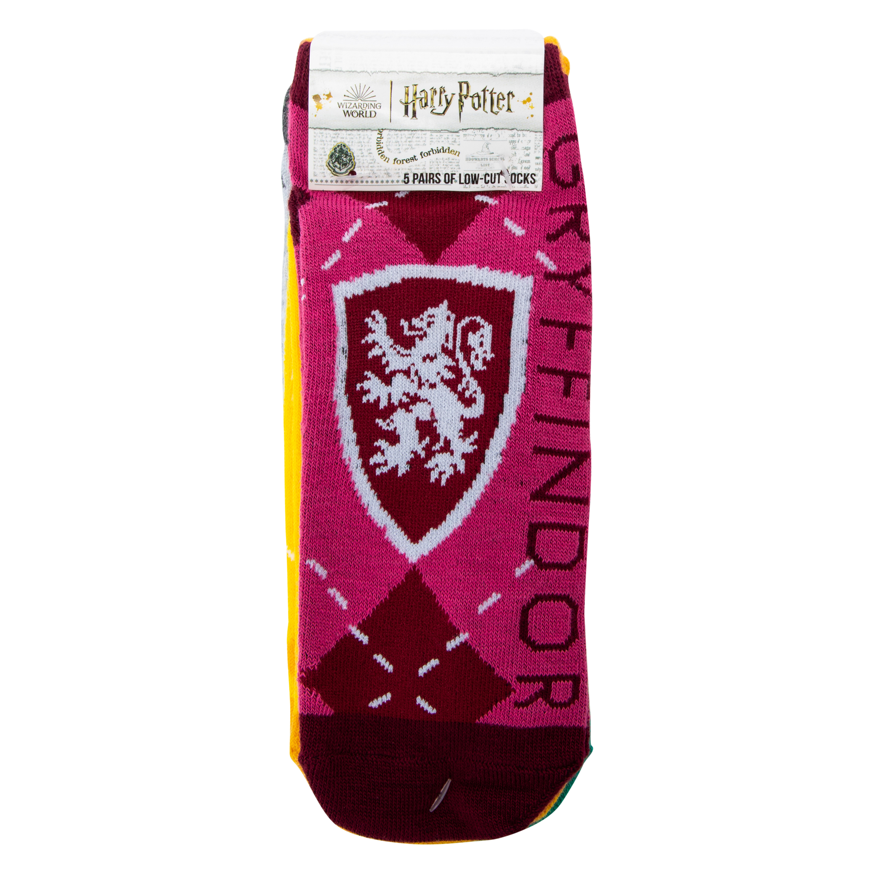 Harry Potter™ Gryffindor Ladies Low-Cut Socks 5-Pack