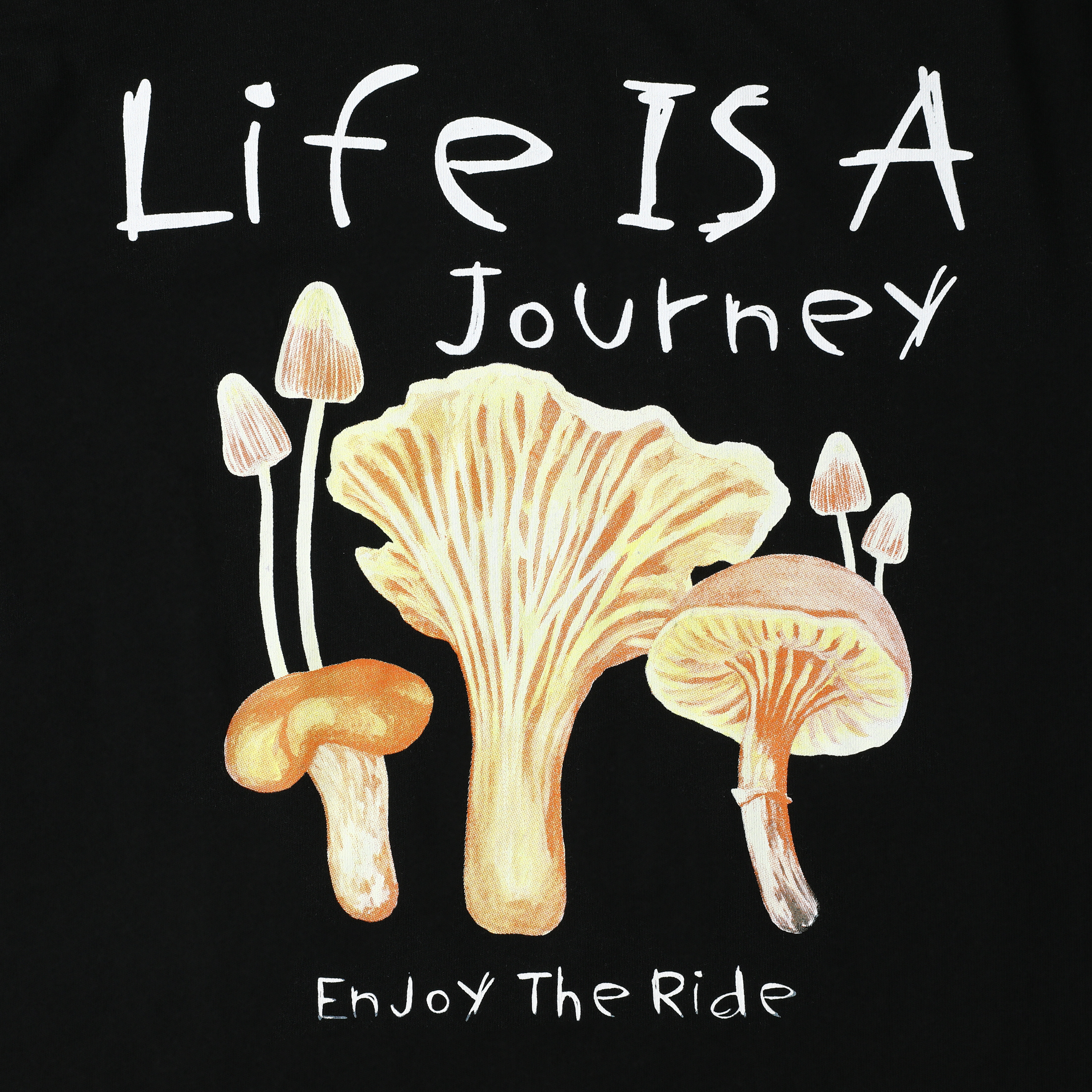 'Enjoy The Ride' Mushroom Graphic Tee