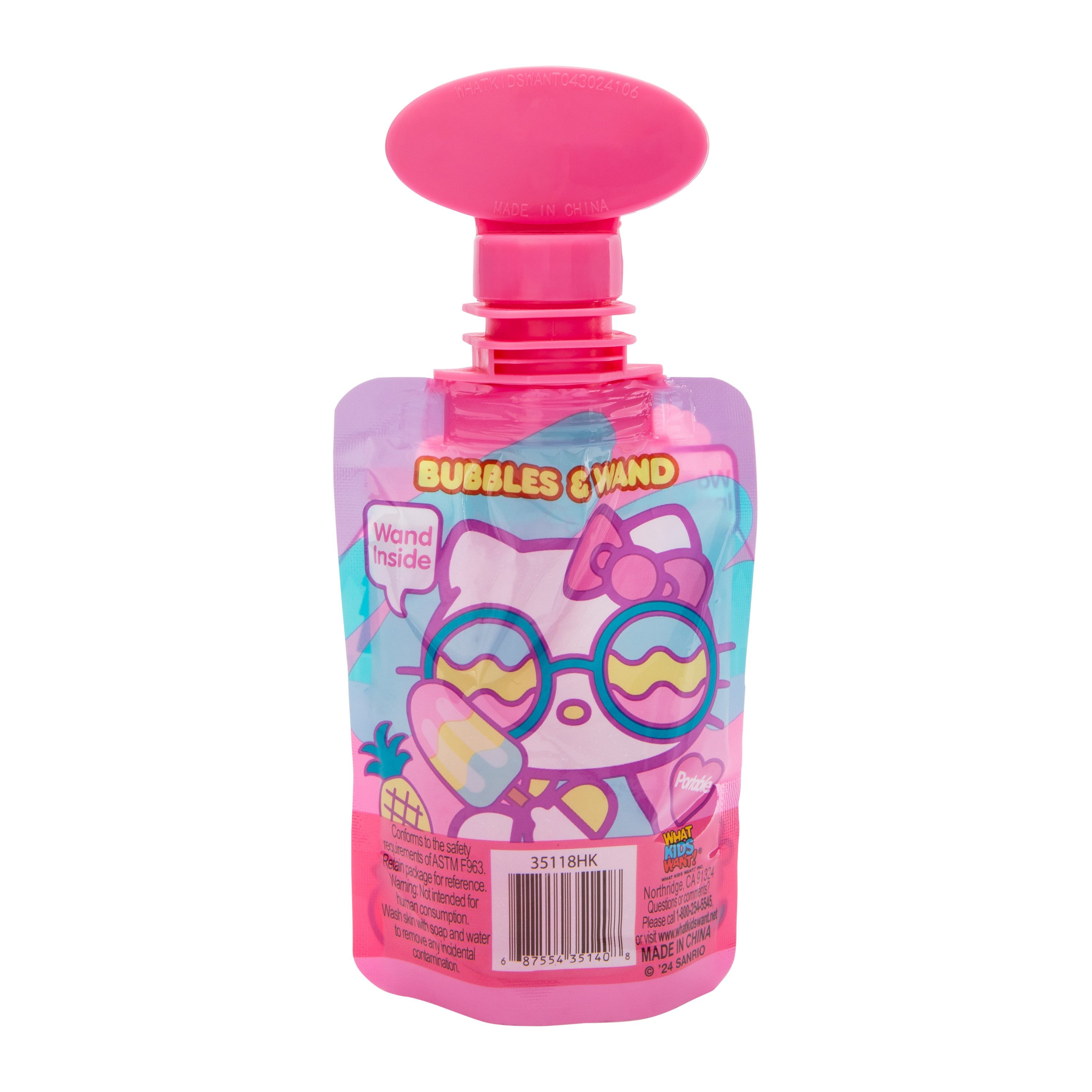 Hello Kitty® Bubbles & Wand 3oz