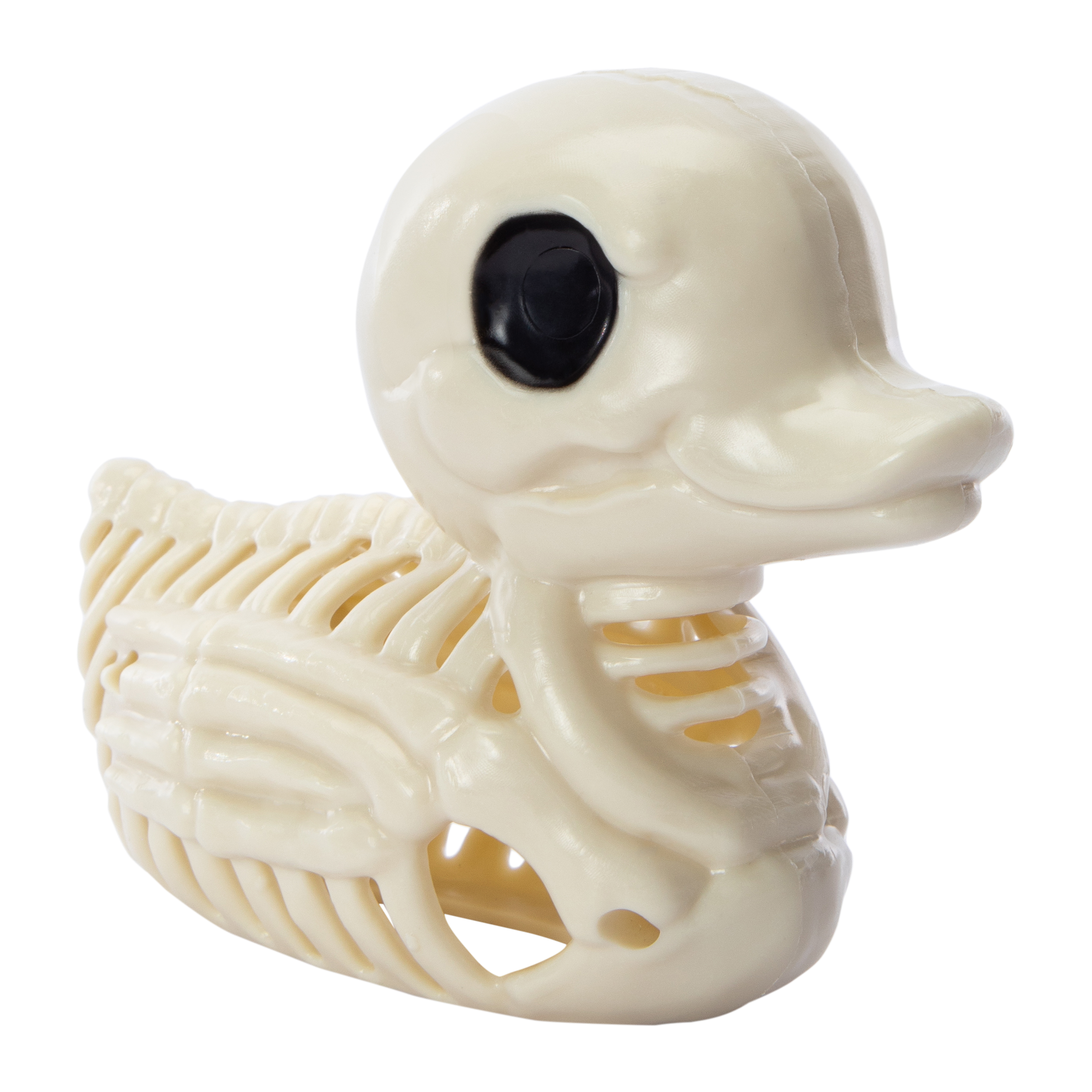 Skeleton Duck Halloween Decor 5.5in x 4.25in