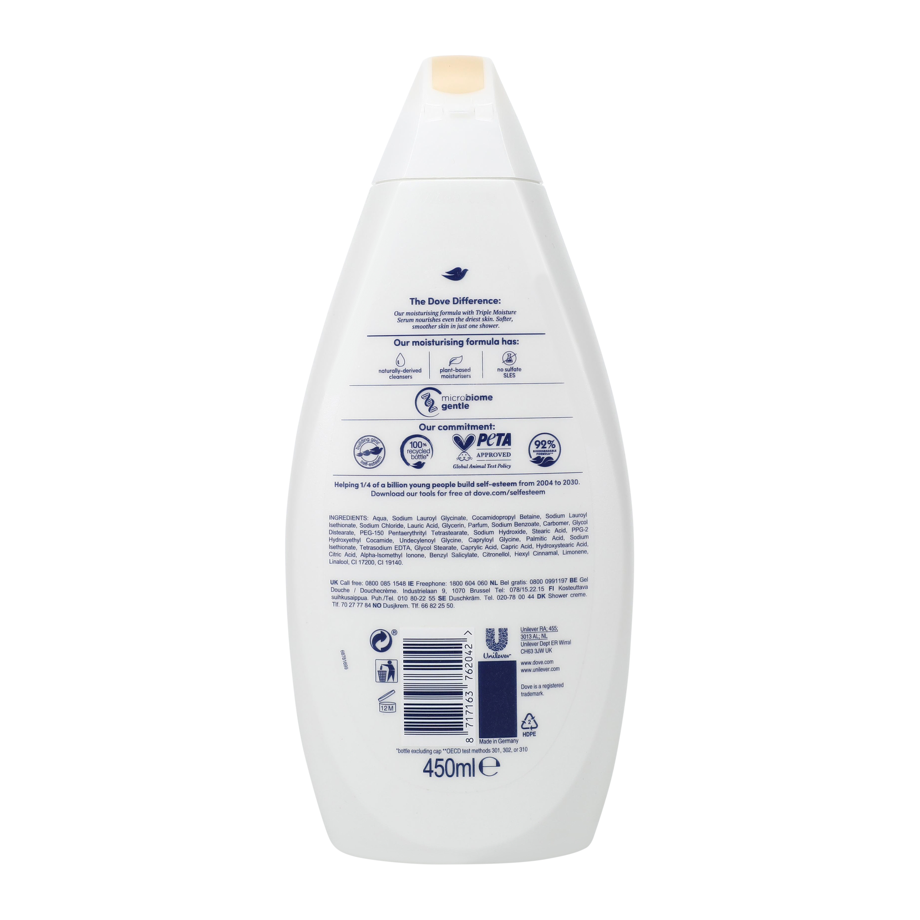 Dove® Nourishing Silk Body Wash 15.2oz