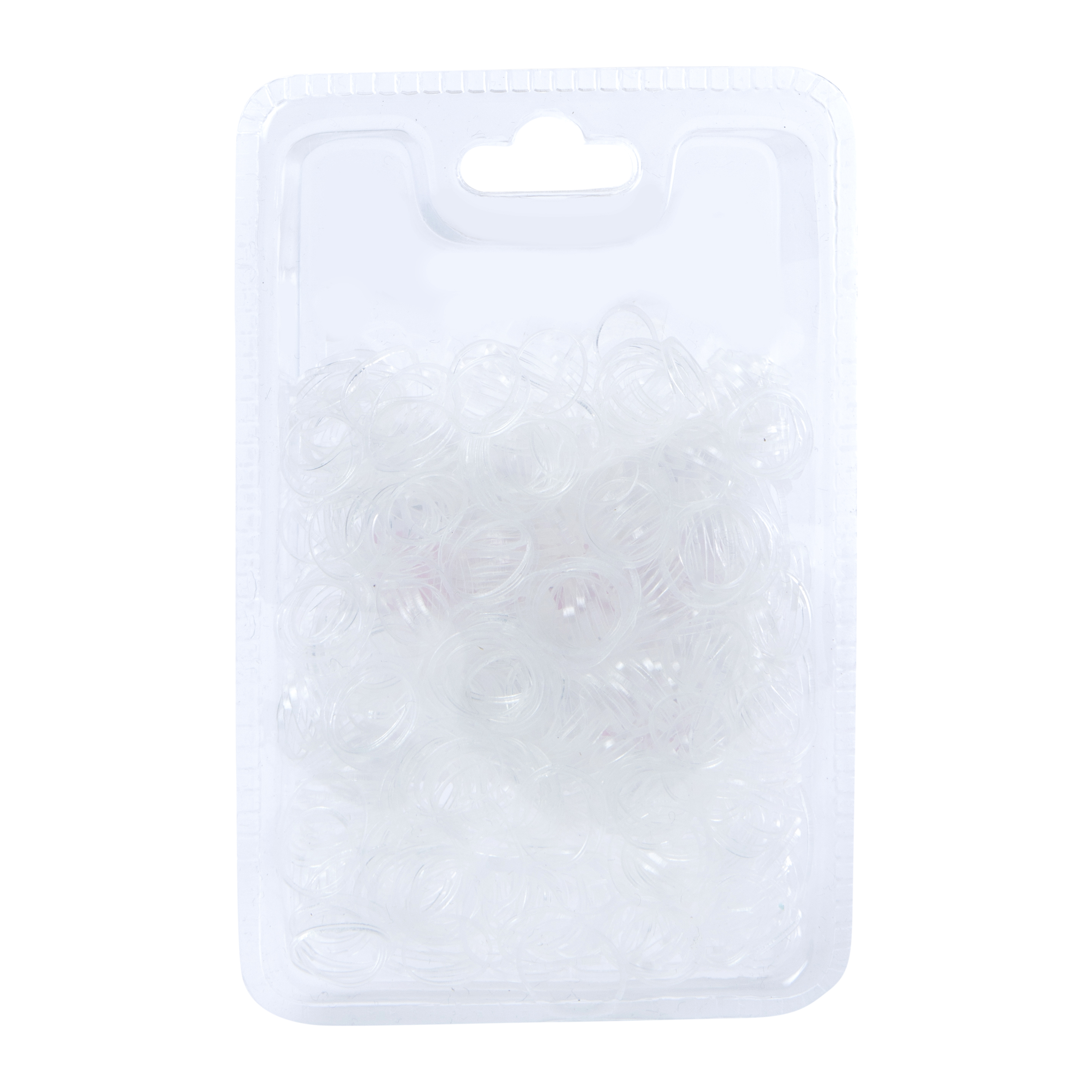 Snag-Free Clear Rubber Bands 1000-Count