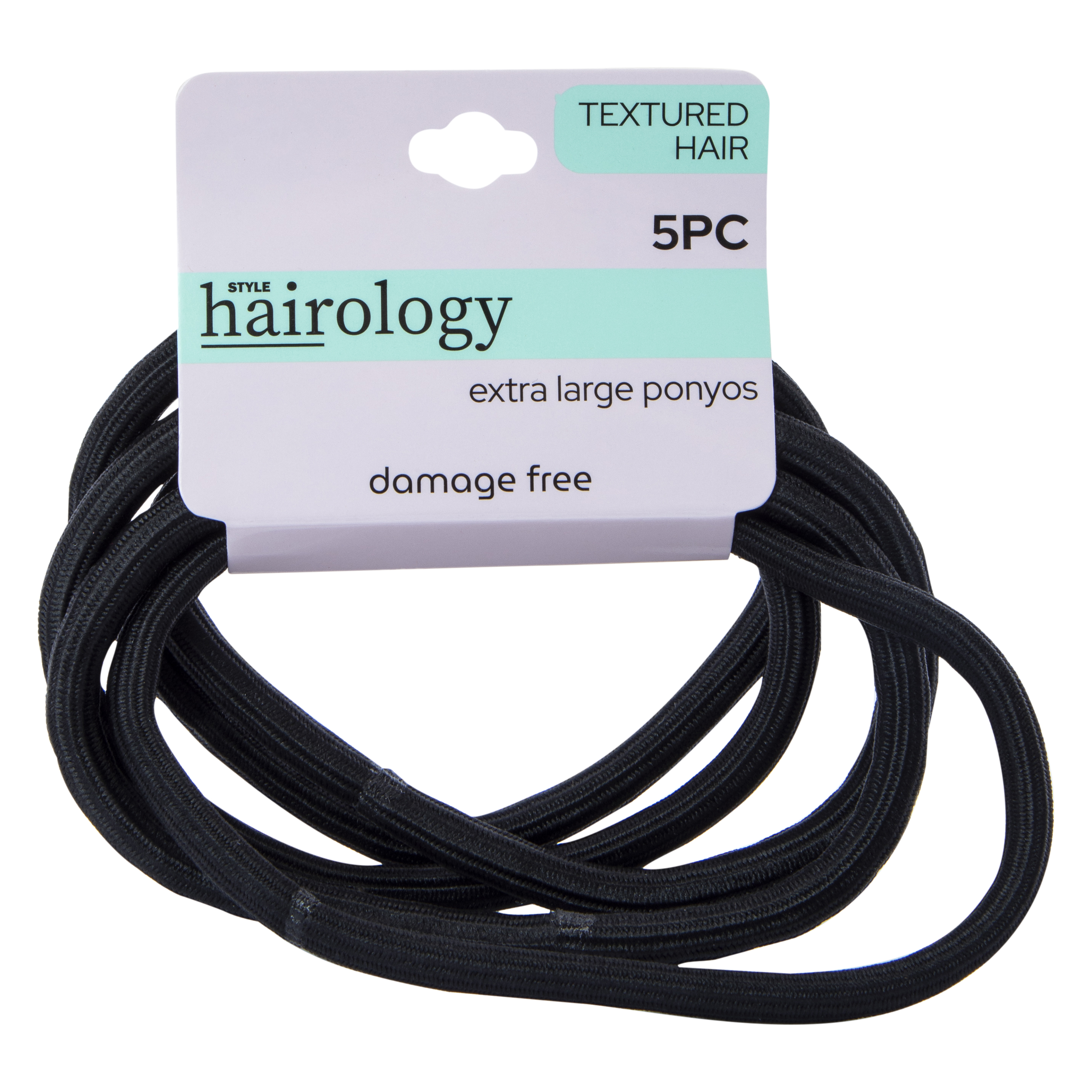 Extra Large Ponyos Hair Ties 5-Count - Textured Hair