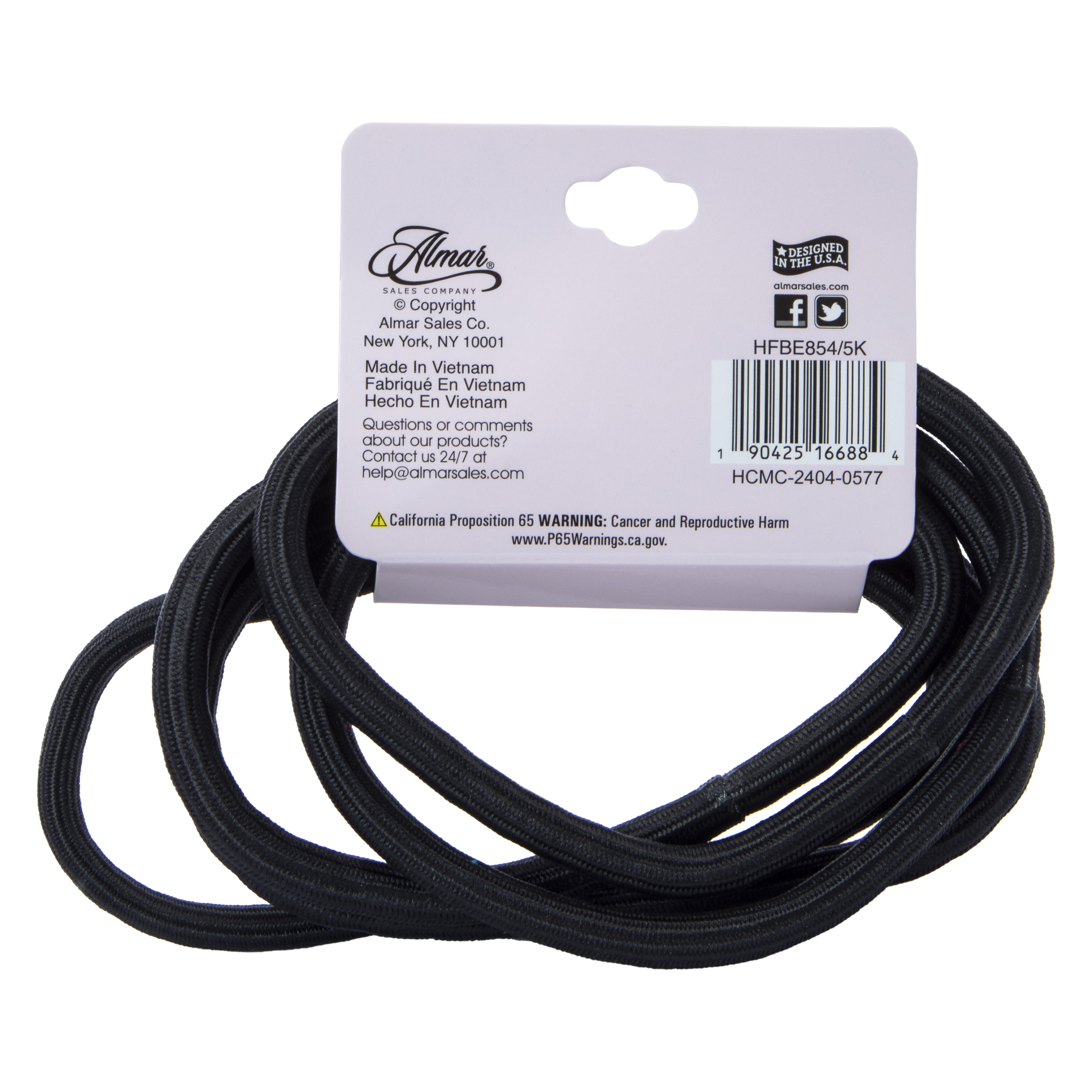 Extra Large Ponyos Hair Ties 5-Count - Textured Hair