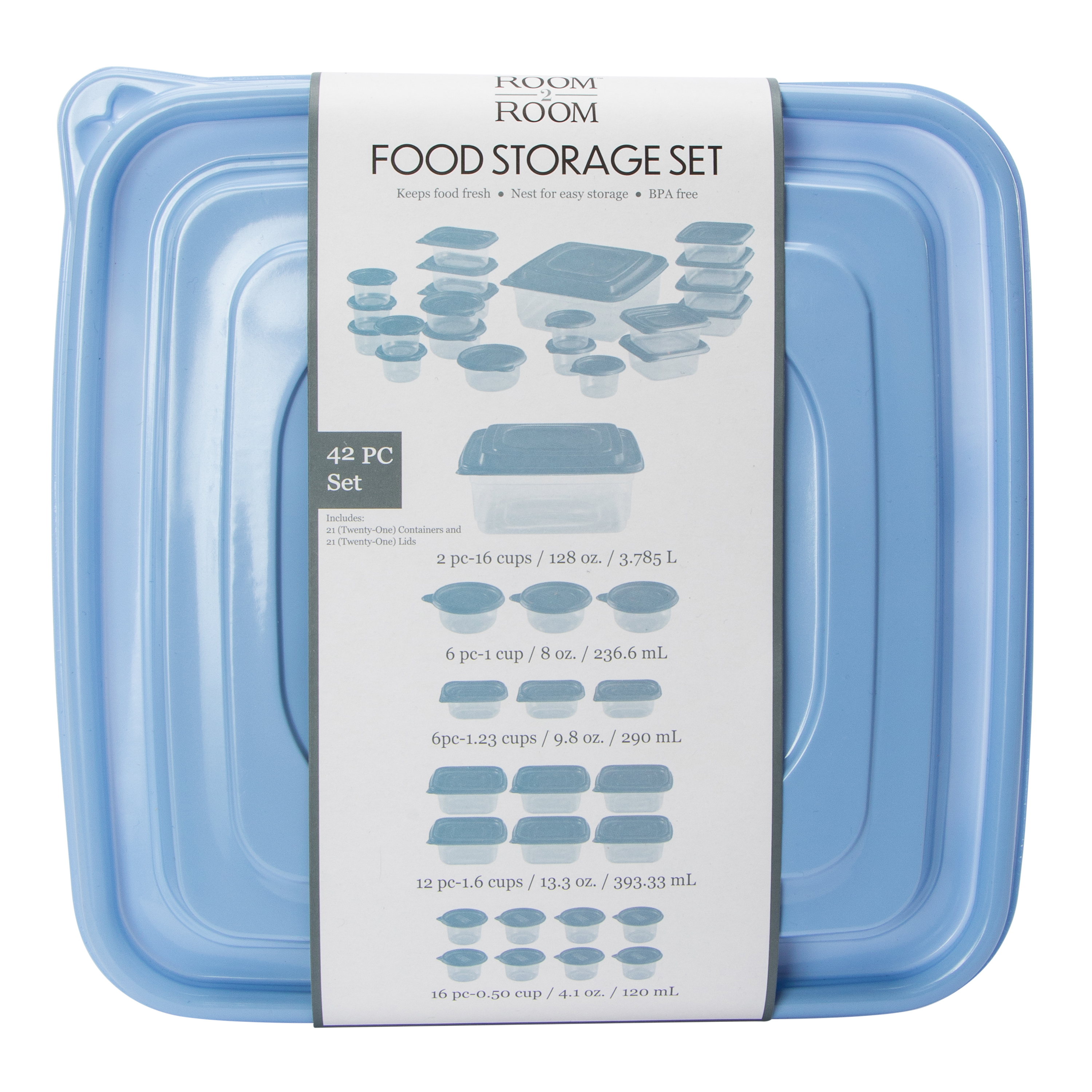 Food Storage Set 42-Piece
