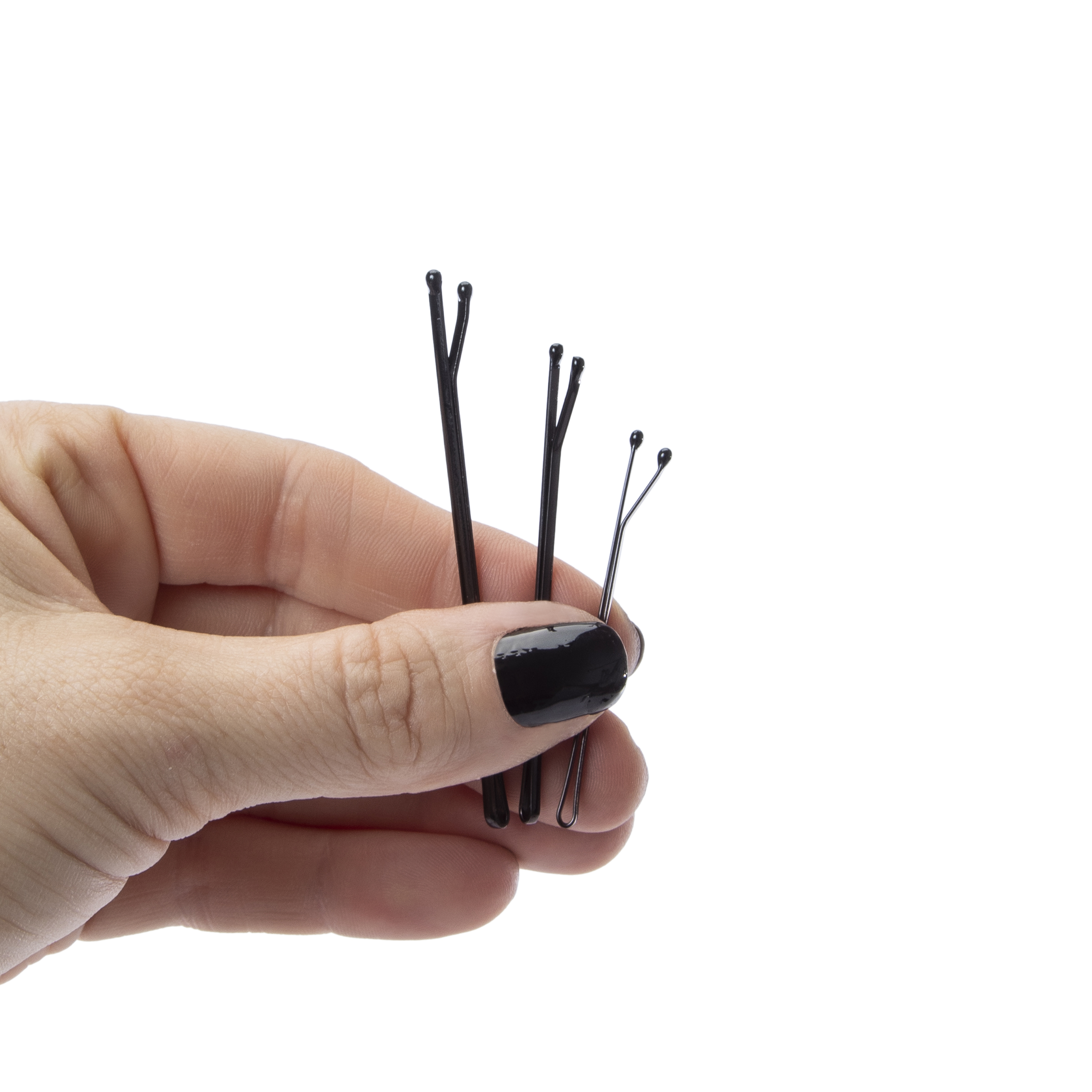 Black Comfort Grip Bobby Pins 70-Count
