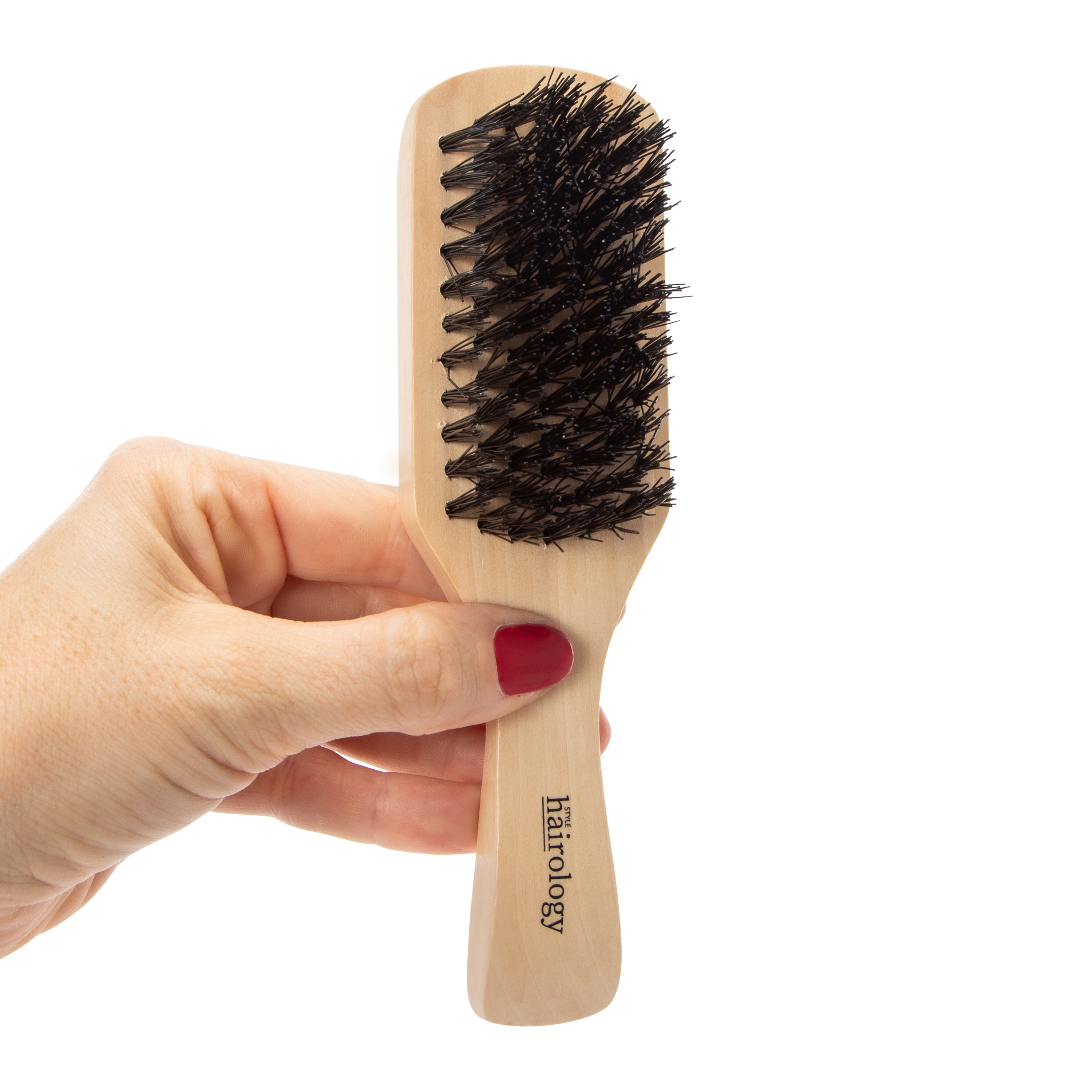 Wooden Boar Bristle Brush