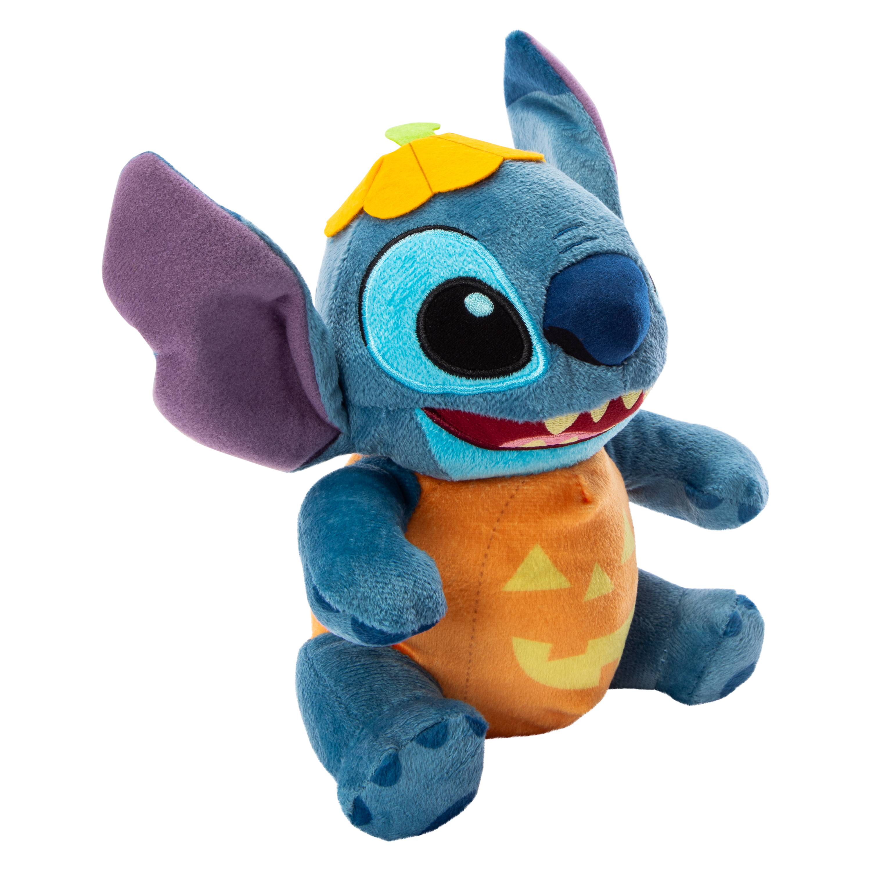 Disney Stitch Halloween Pumpkin Plush 7.88in
