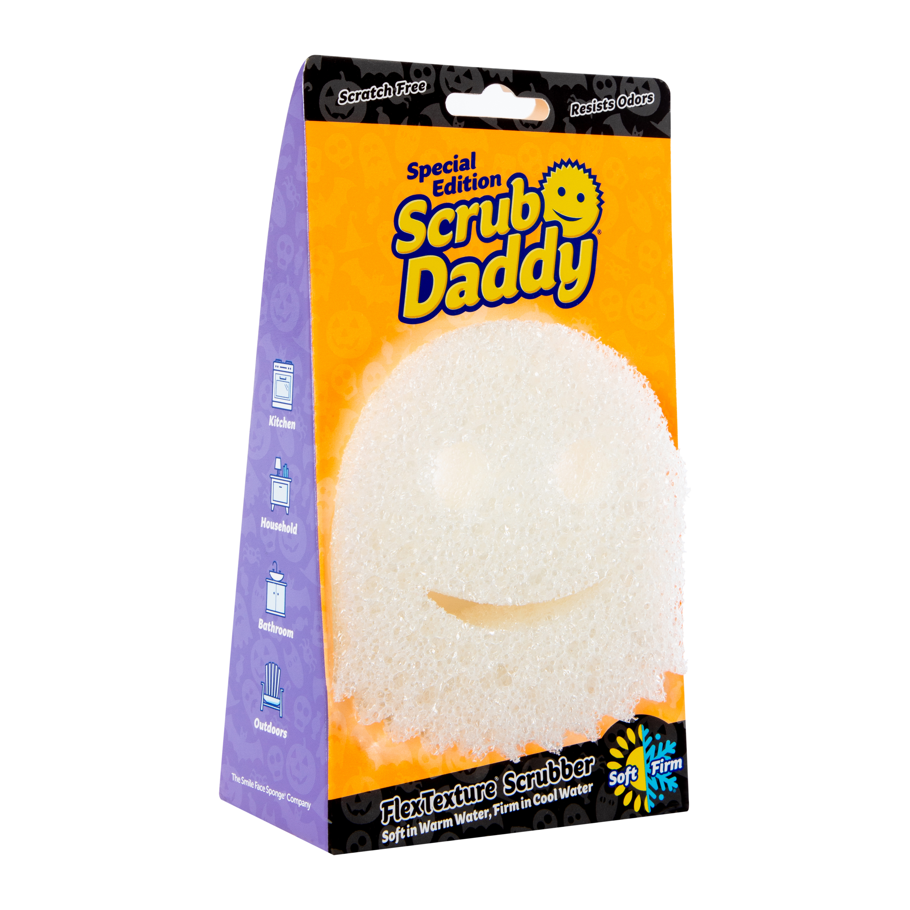 Halloween White Ghost Scrub Daddy® - Special Edition