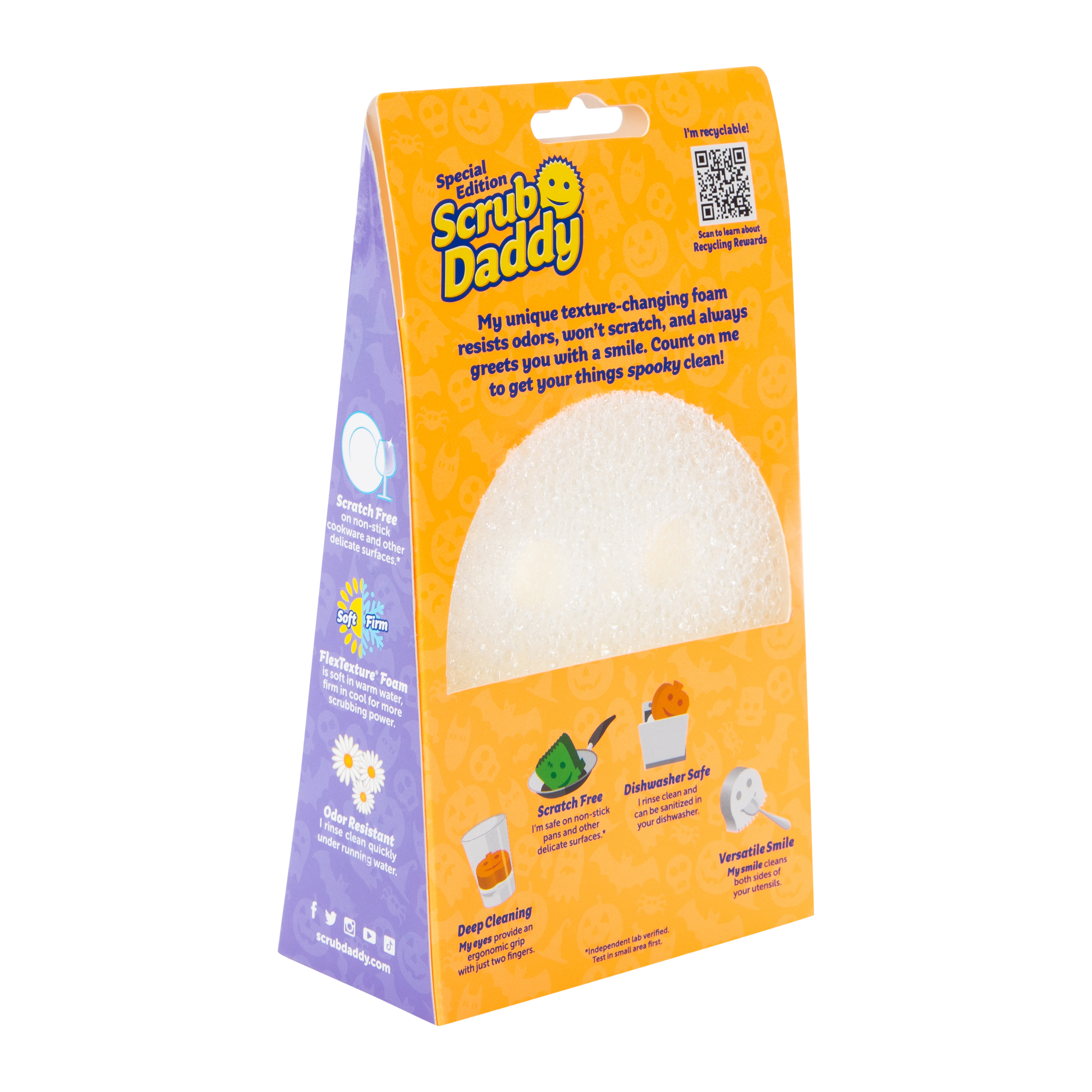 Halloween White Ghost Scrub Daddy® - Special Edition