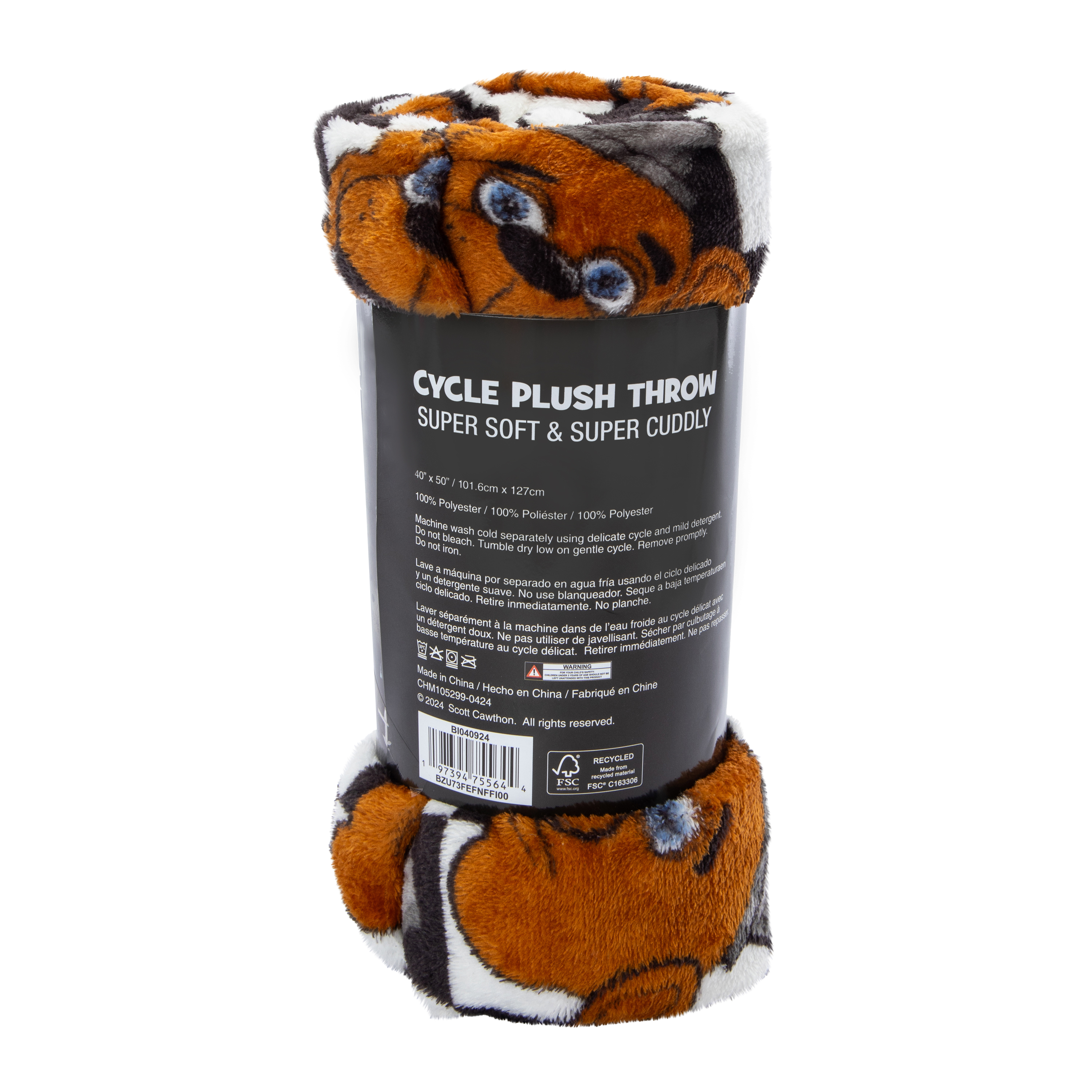 Five Nights At Freddy's™ Checkered Throw Blanket