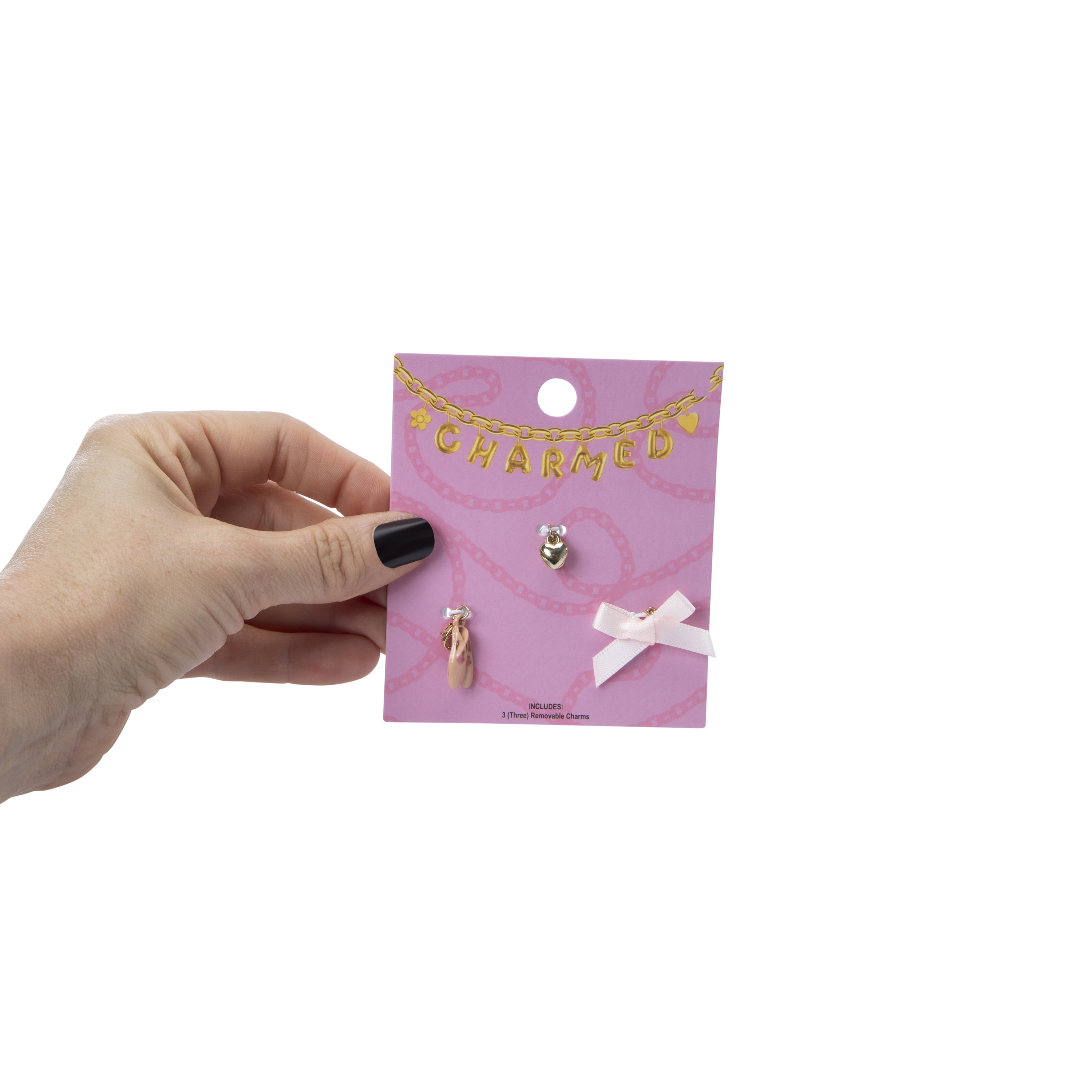 Novelty Removable Jewelry Charms 3-Count