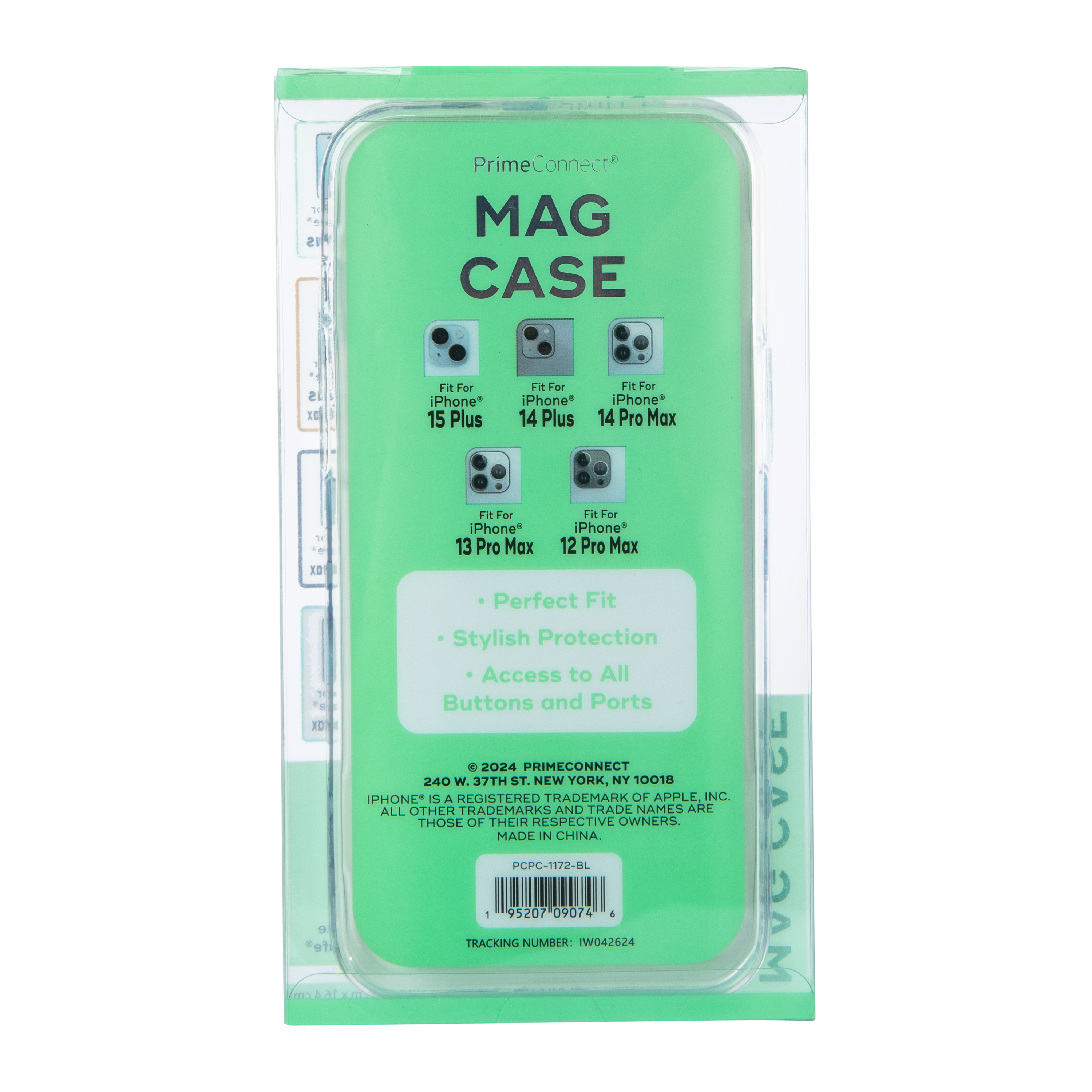 iPhone 15 Plus®/14 Pro Max® Iridescent MagSafe® Compatible Phone Case