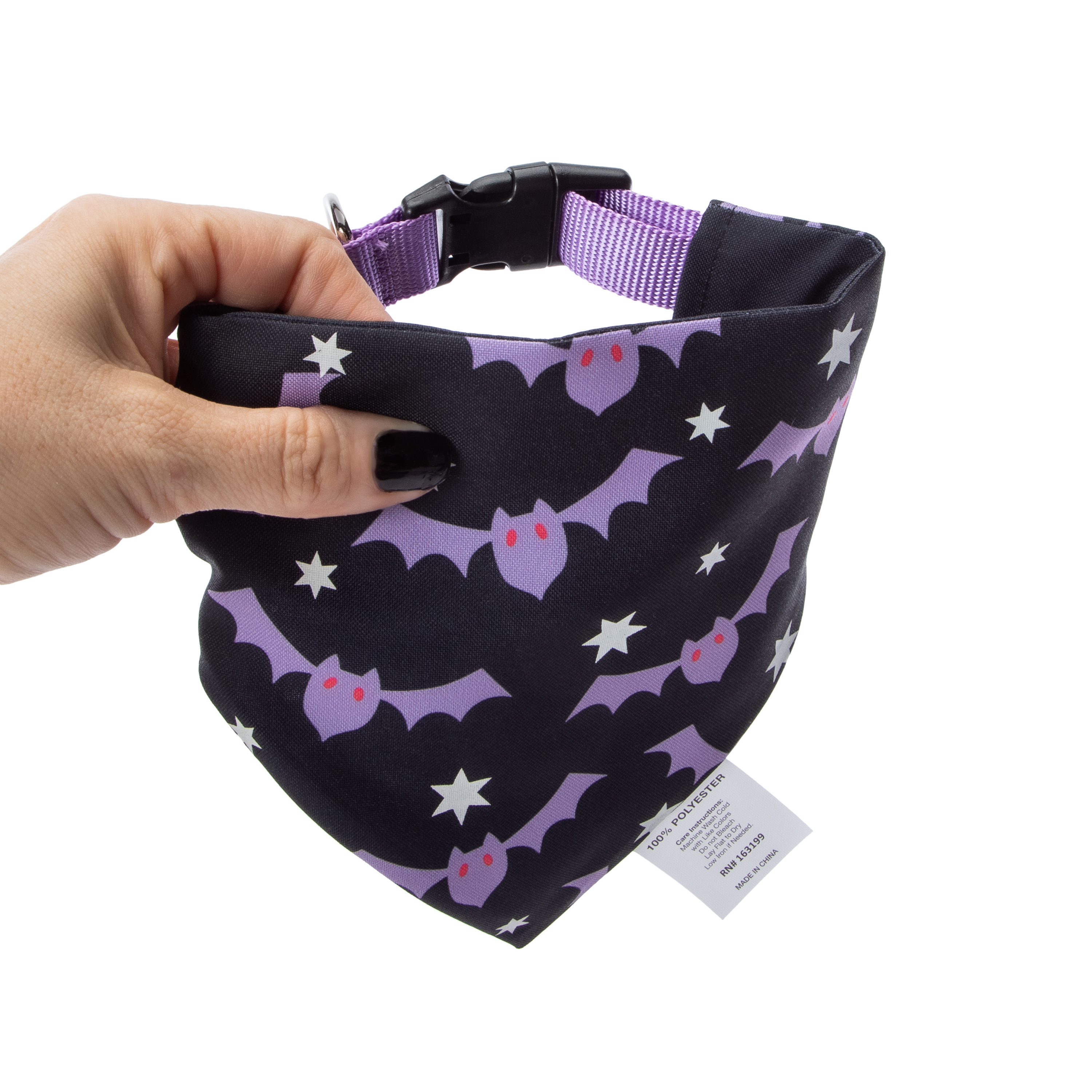 Halloween Dog Bandana With Adjustable Collar