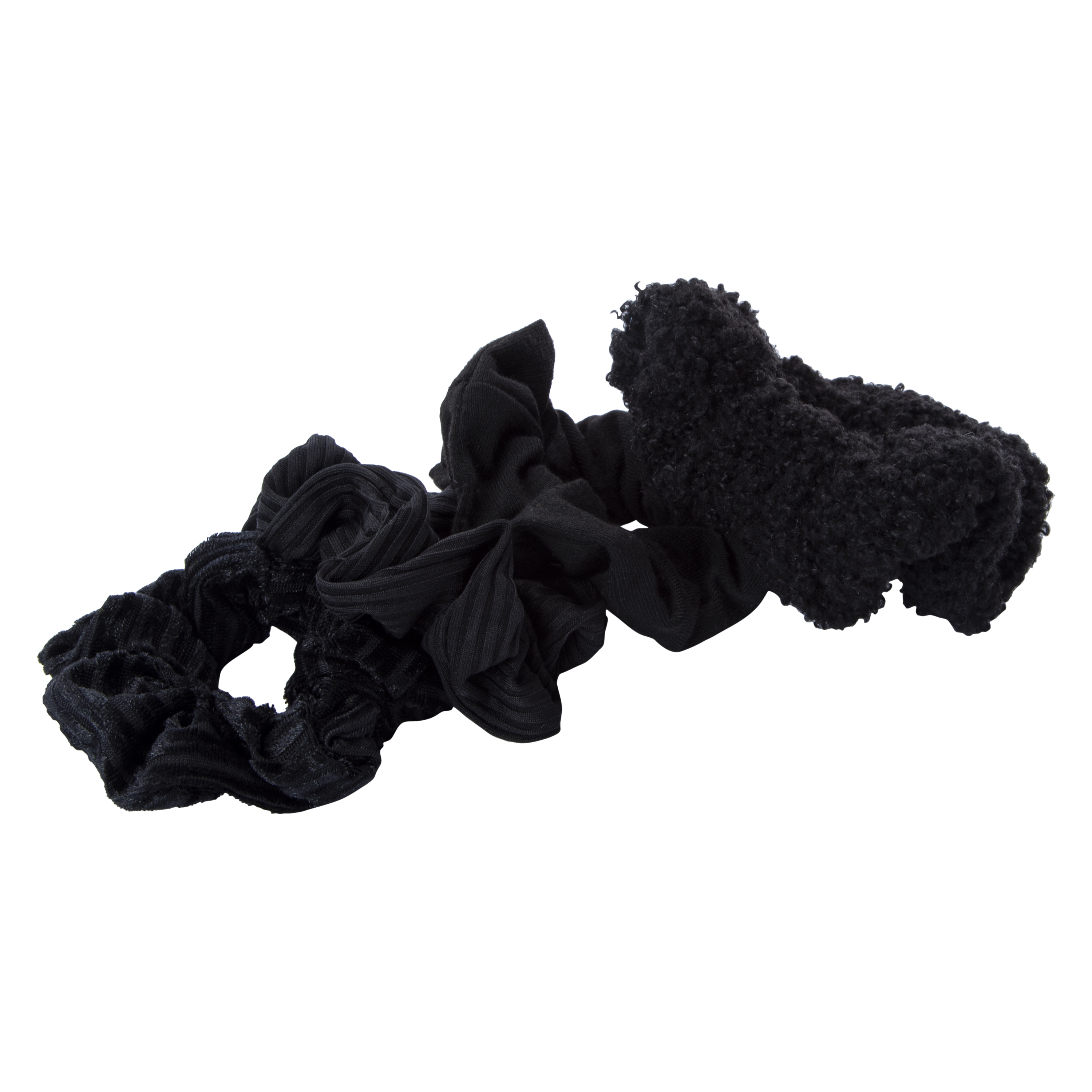 Assorted Twister Scrunchie Set 4-Count